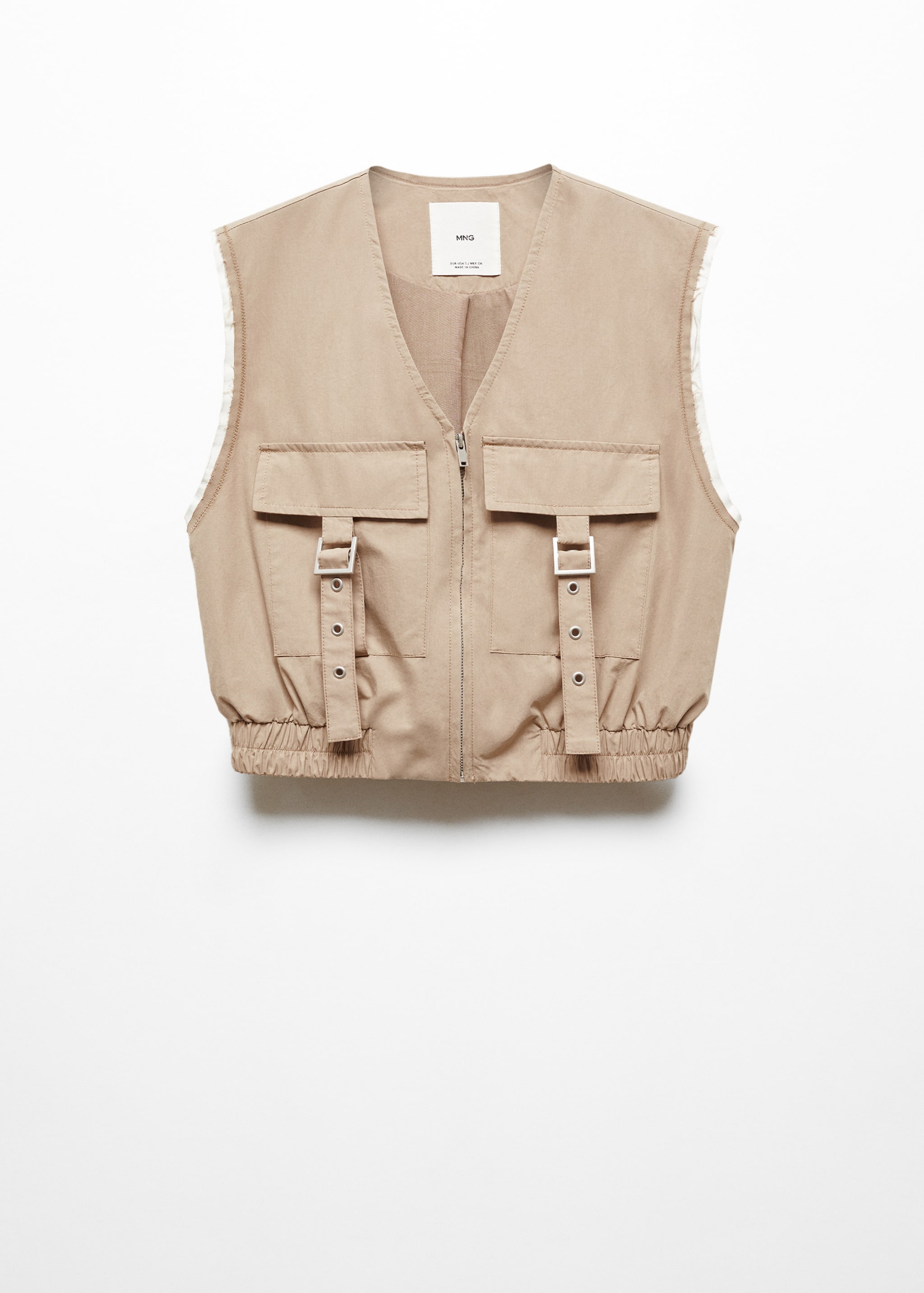 Vest with cargo pockets - Article without model