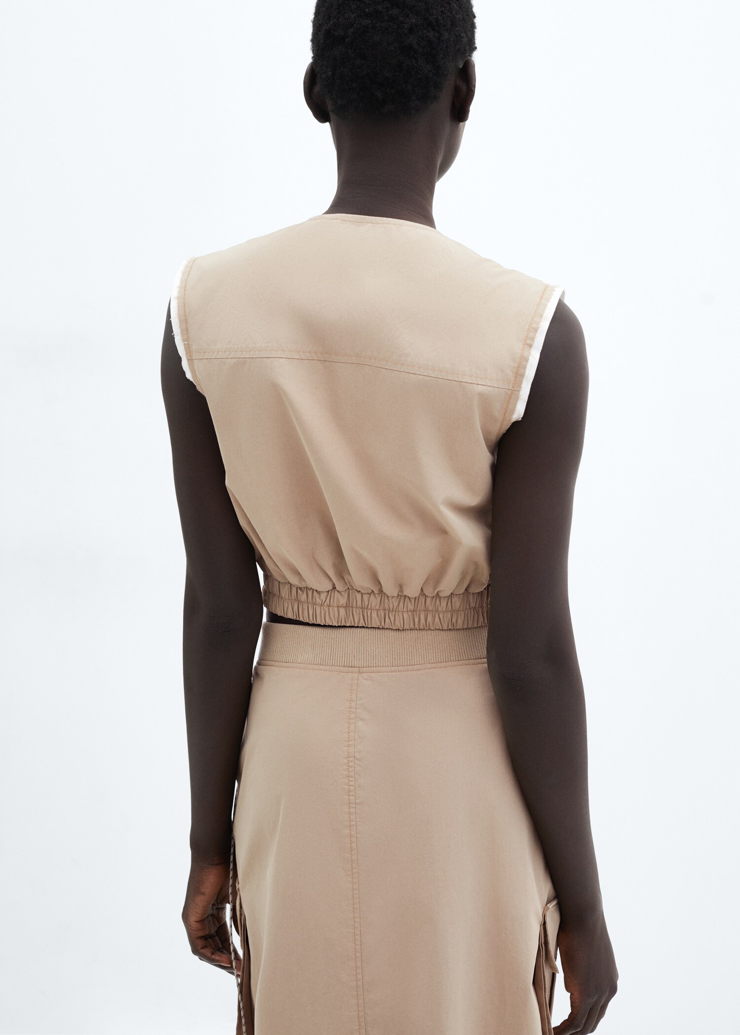 Gilet poches cargo - Verso de l’article