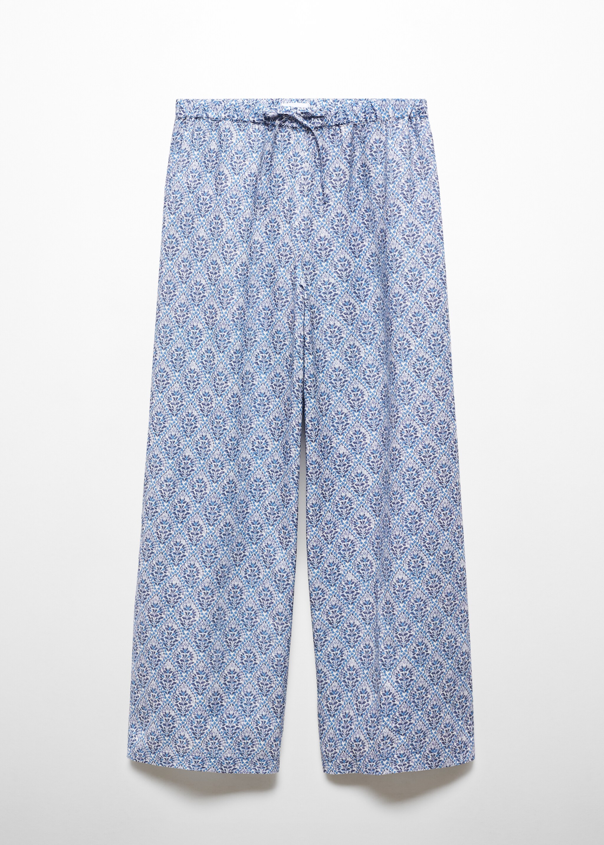 Bow printed trouser - Article without model