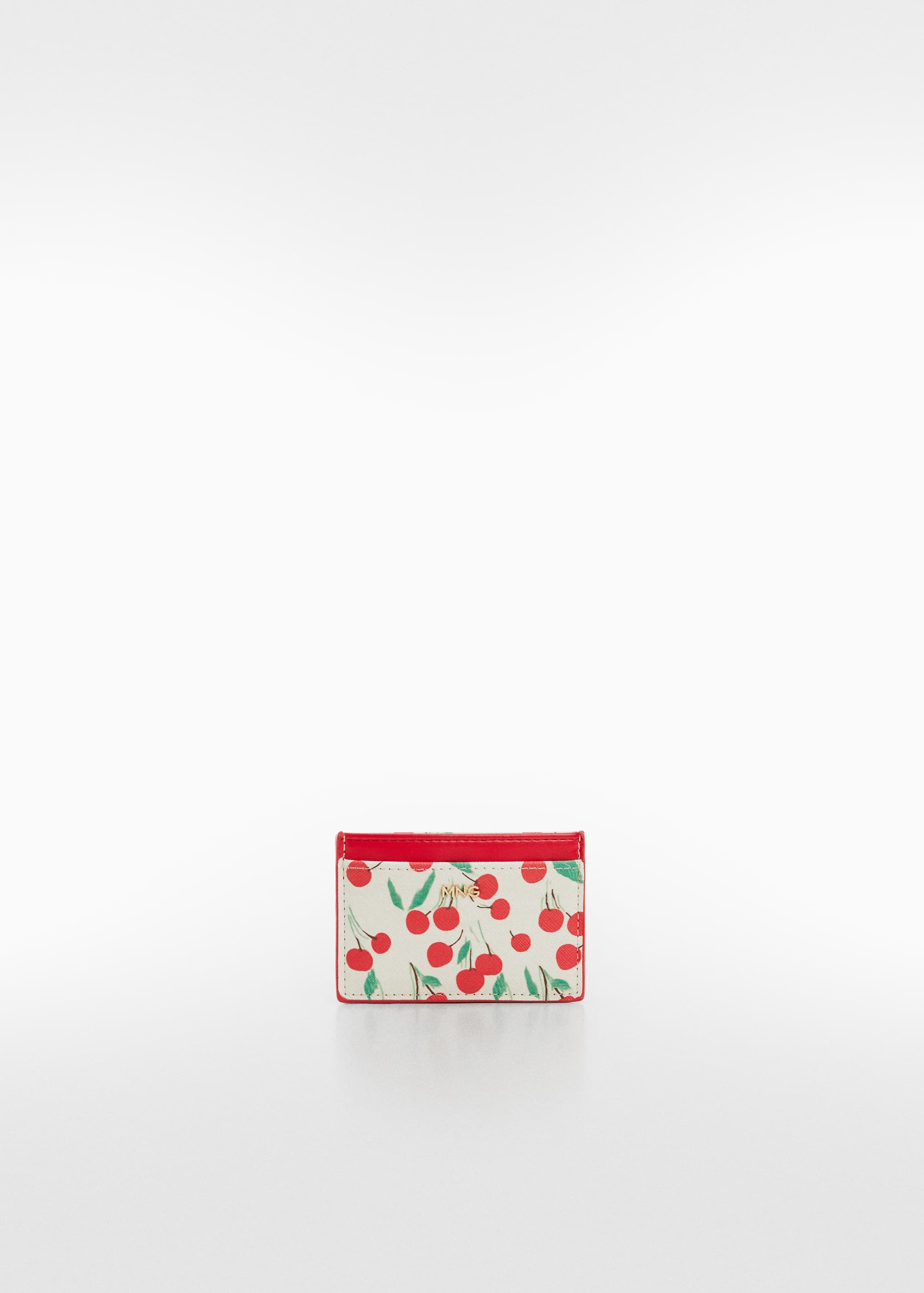Cherry print card holder - Article without model