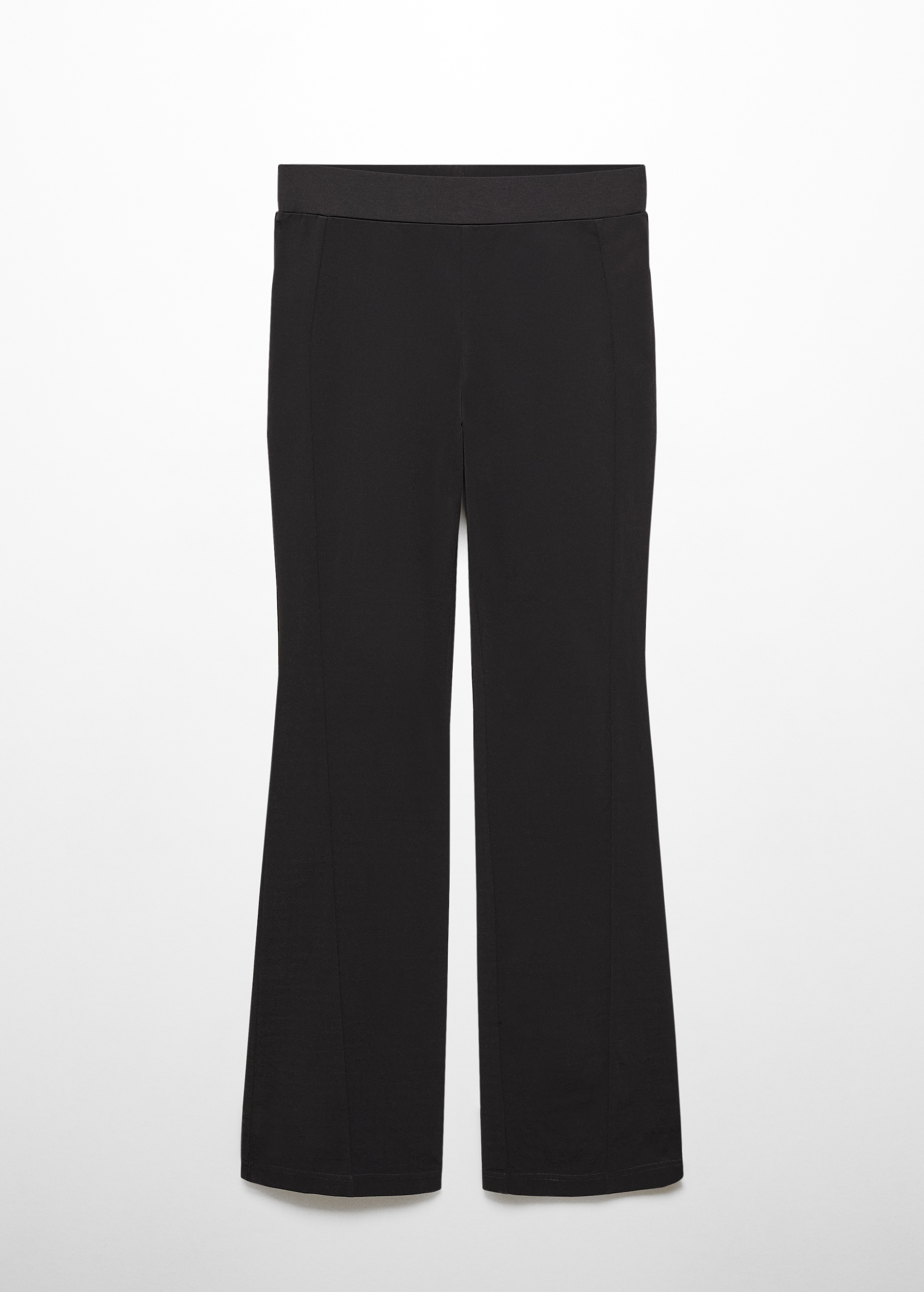 High-waist straight trousers - Article without model