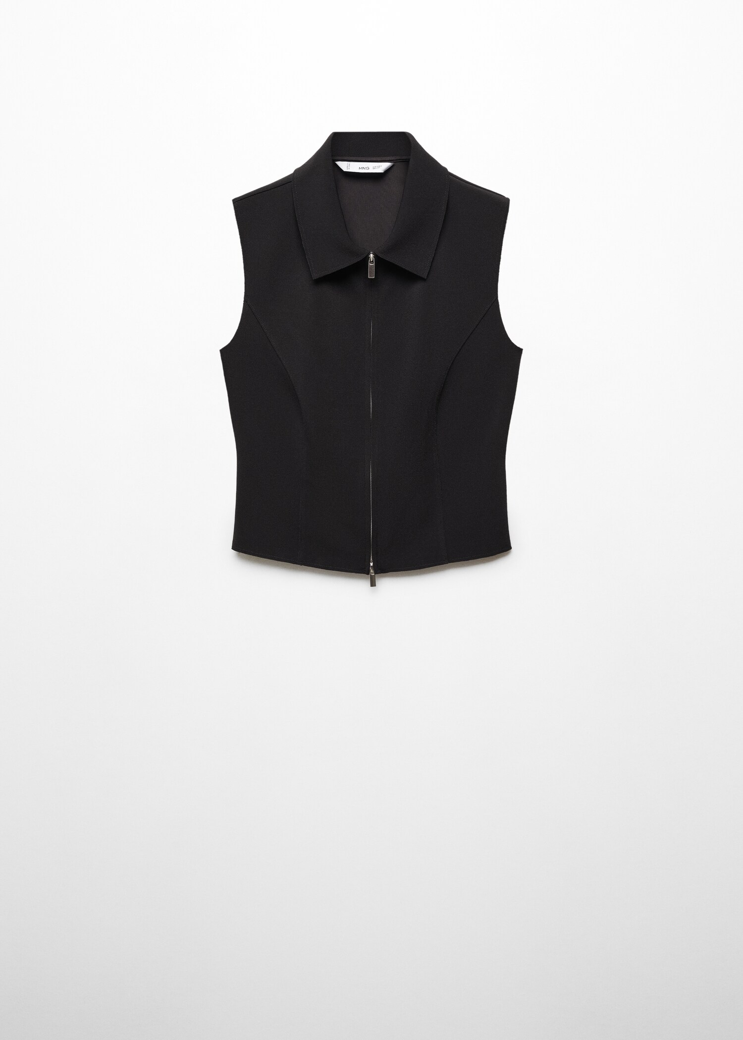 Crop top with zip MANGO Niger