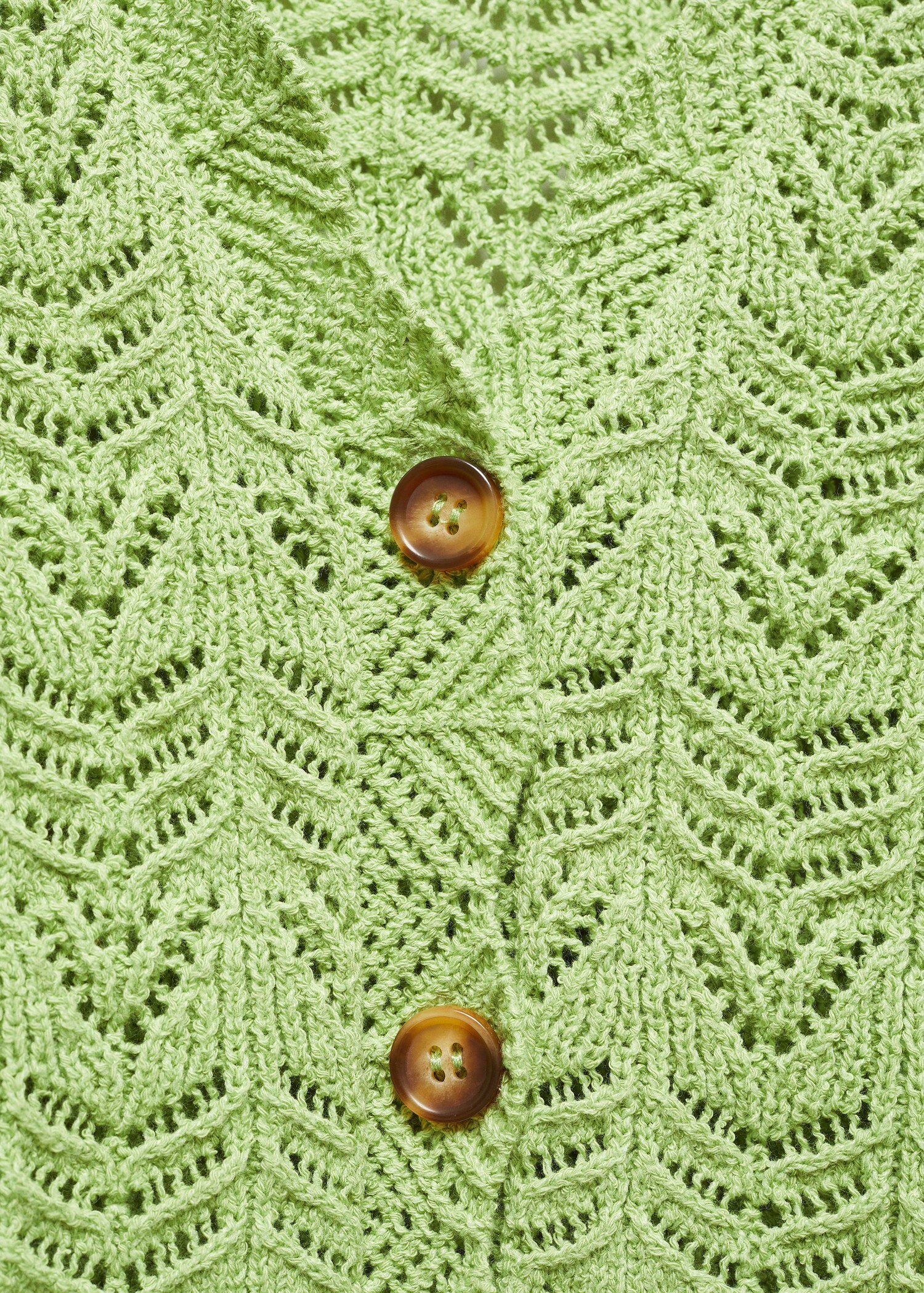 Openwork details cardigan - Details of the article 8