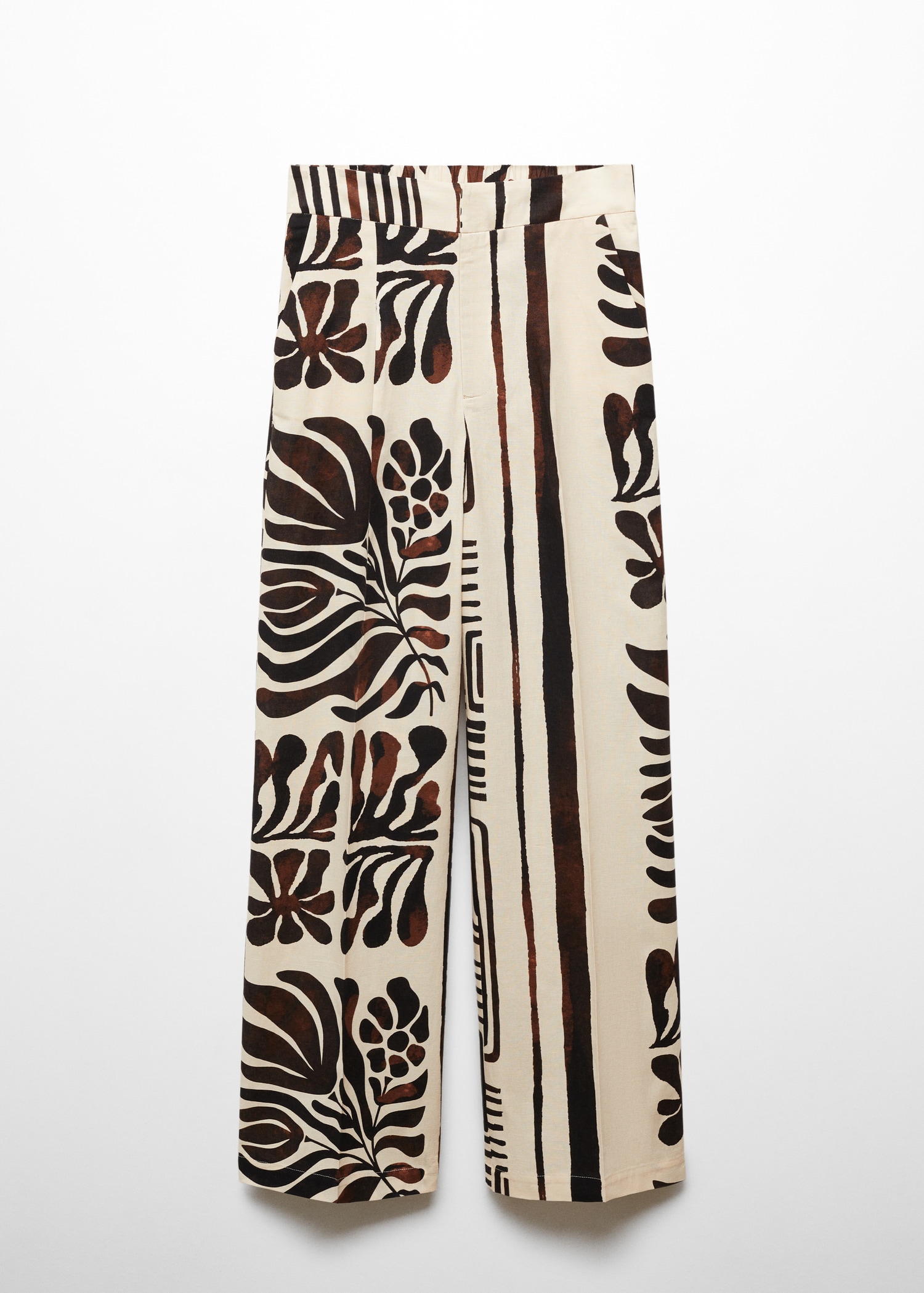 Printed cotton pants - Article without model