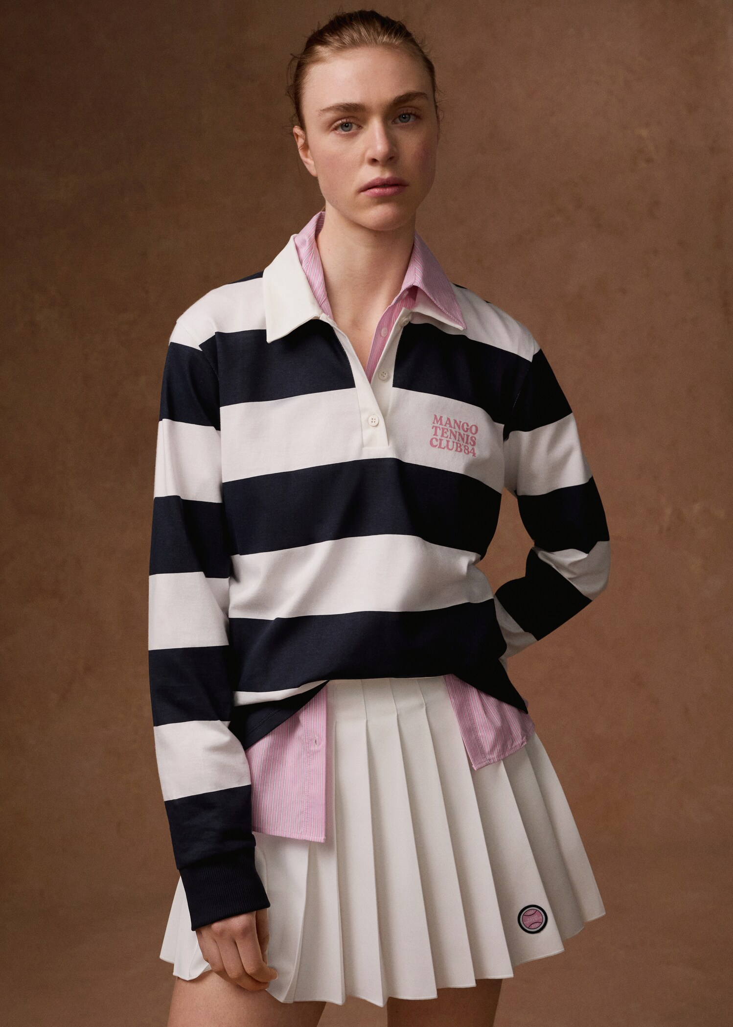 100% cotton striped polo shirt - Details of the article 5
