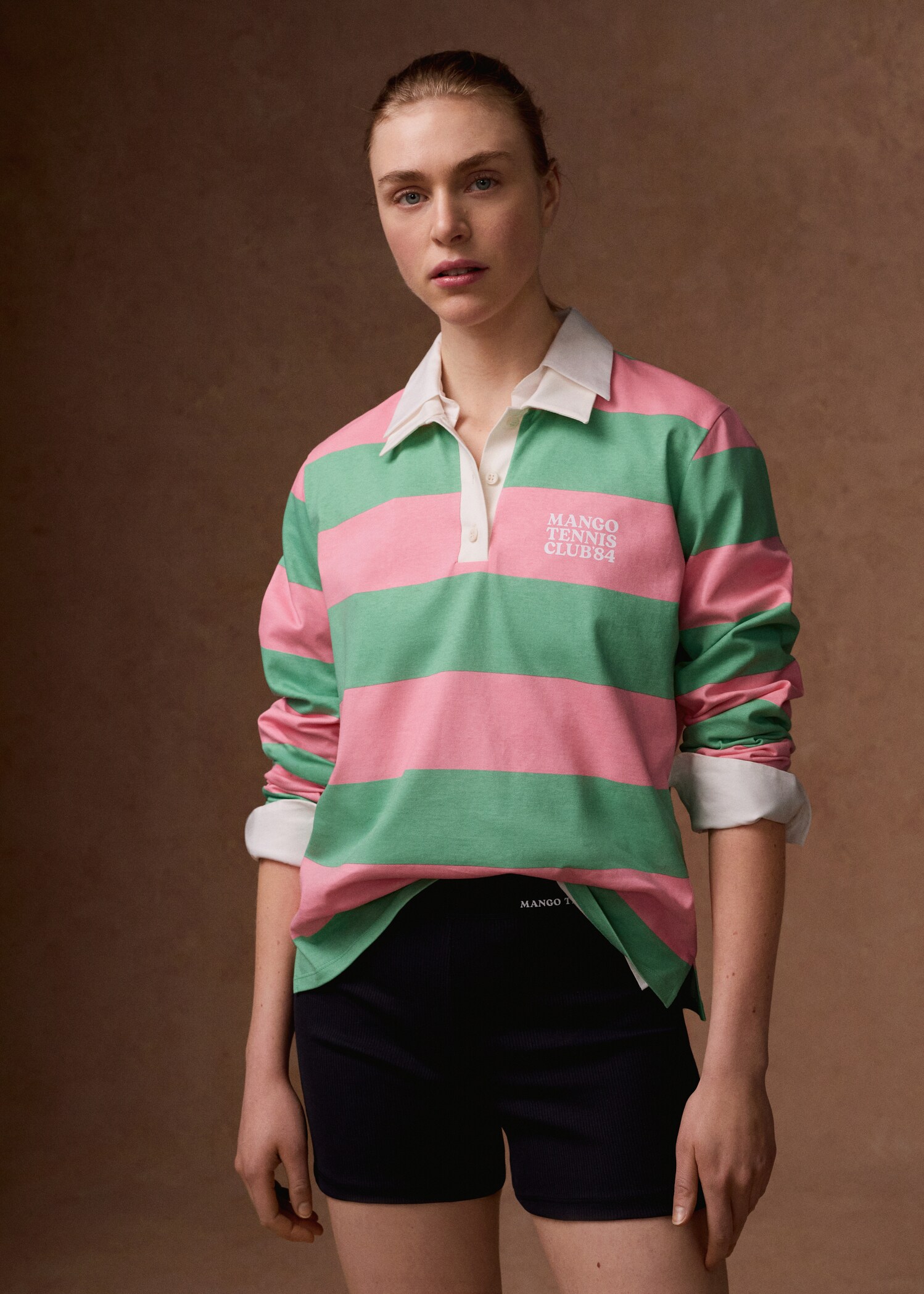 100% cotton striped polo shirt - Details of the article 5