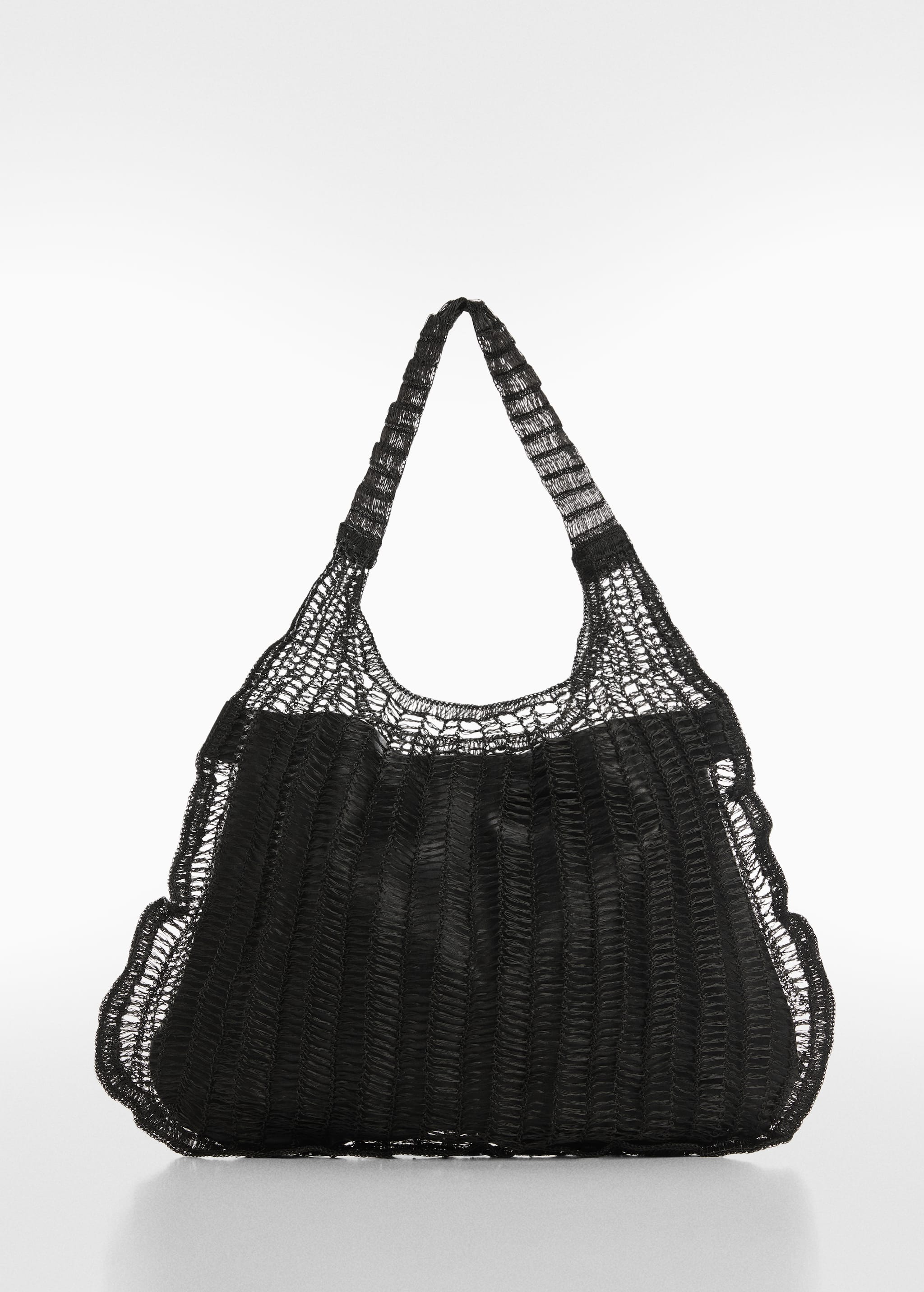 Mesh pattern shopper bag - Article without model