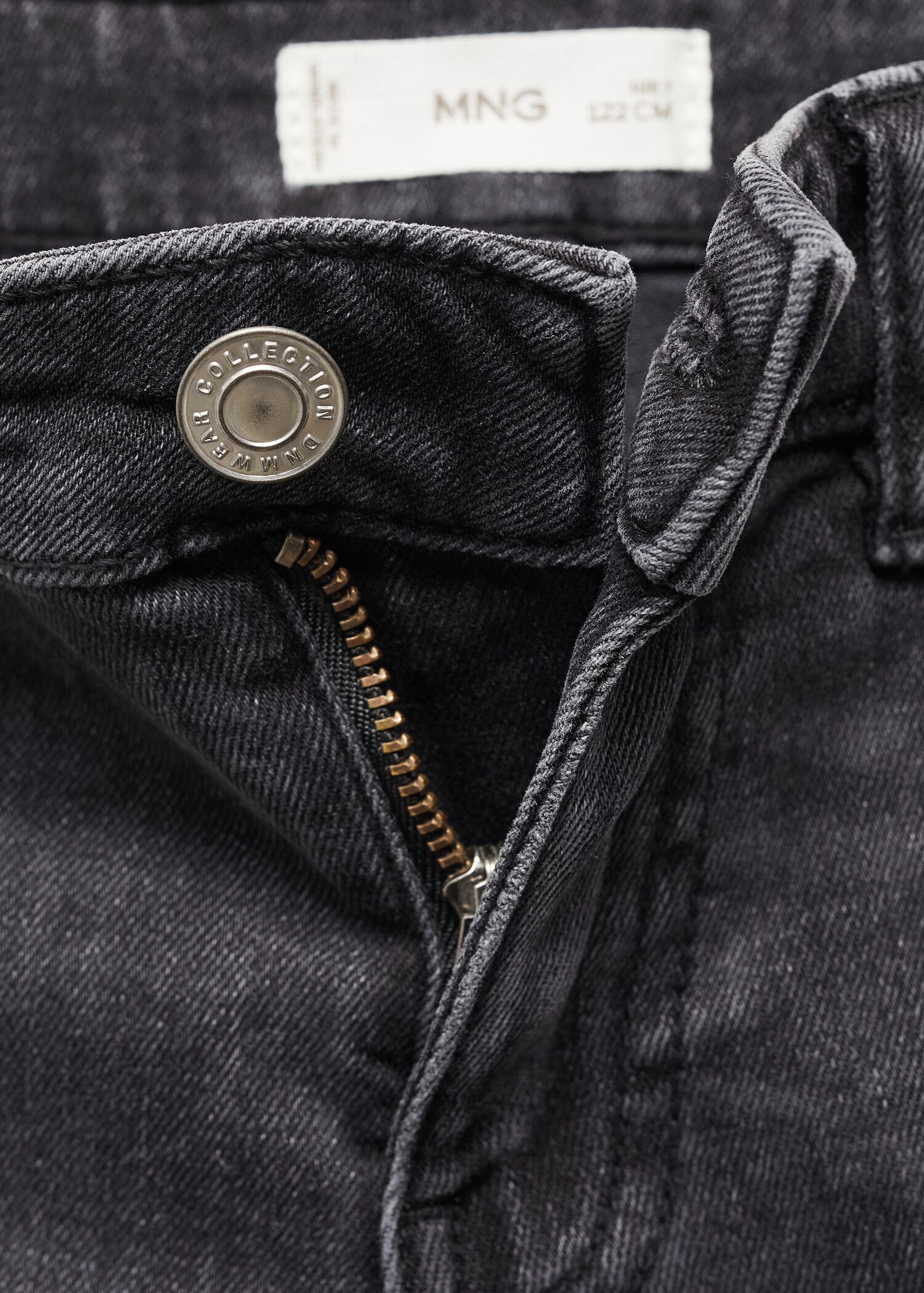 Slim fit denim bermuda - Detail van het artikel 8