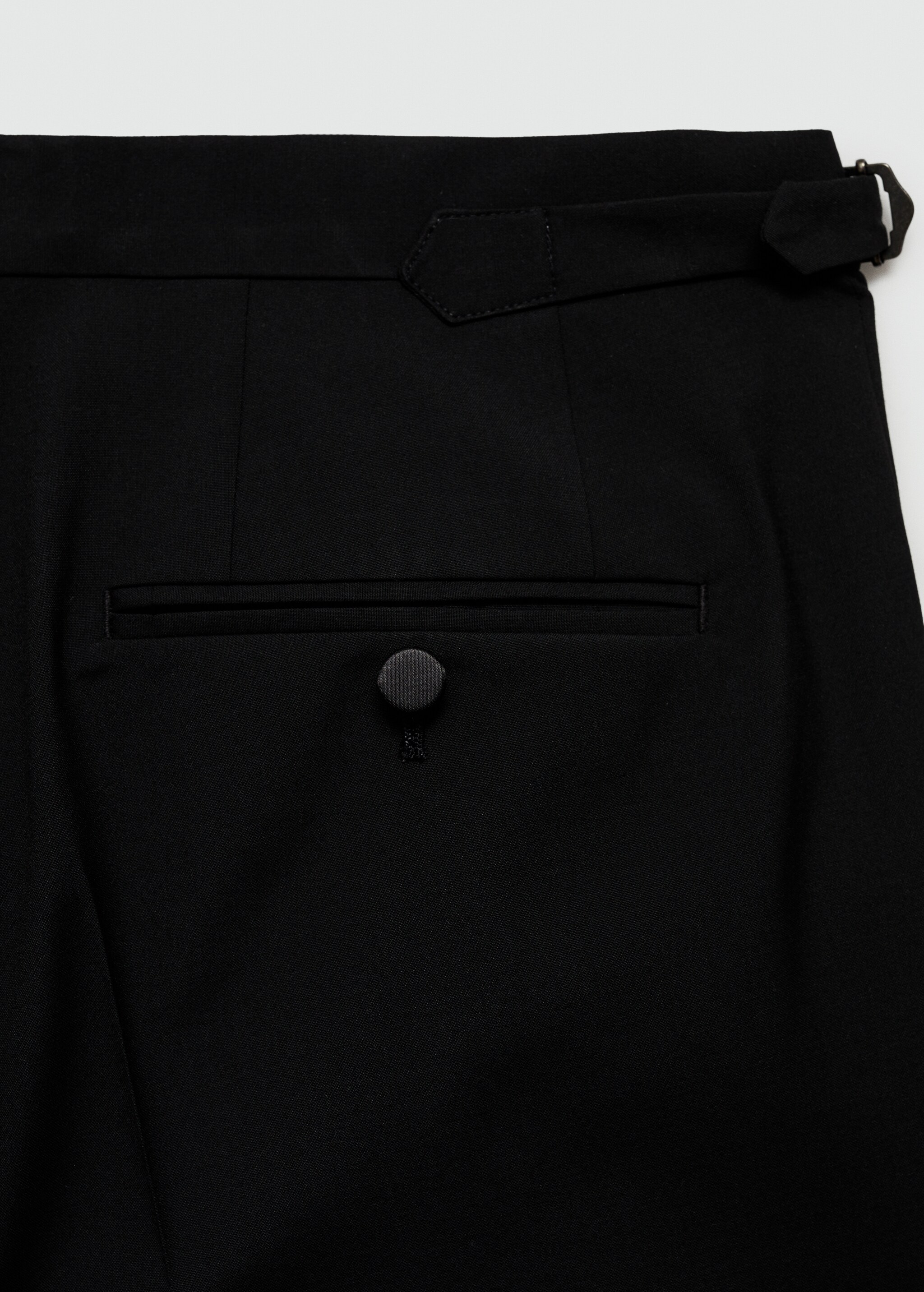 Костюмные брюки slim fit стретч - Деталь изделия 8