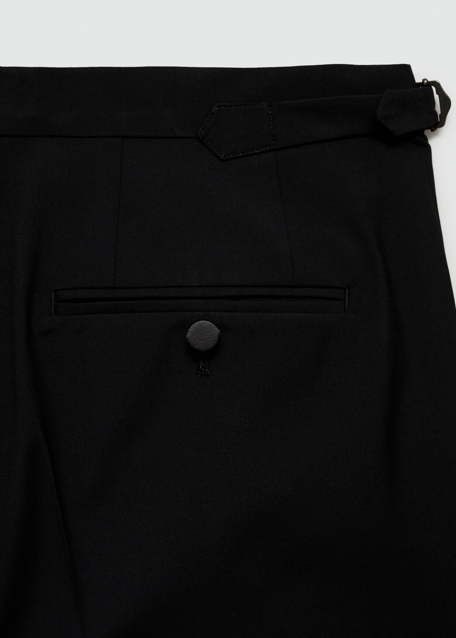 Dressbukse slim fit med stretch - Artikkeldetalj 8