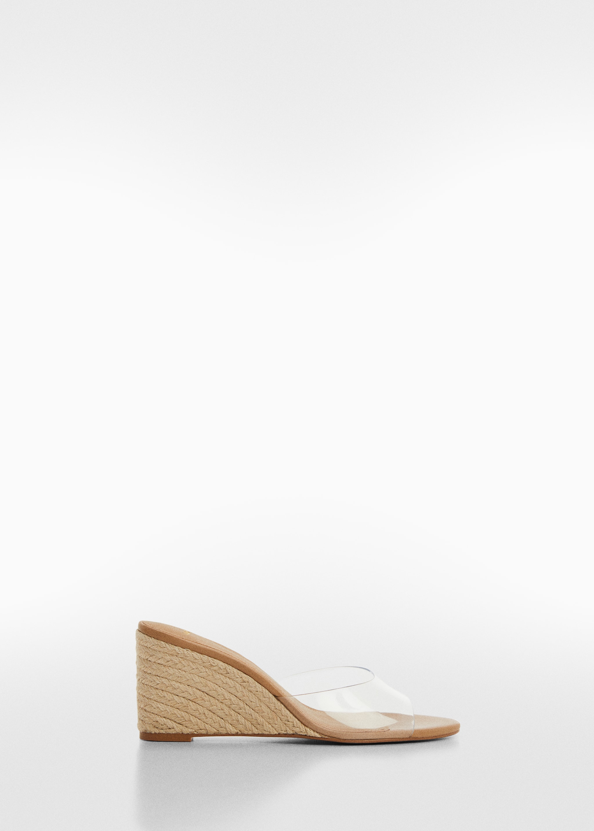 Sandale mit Vinyl-Keilabsatz - Artikel ohne Model