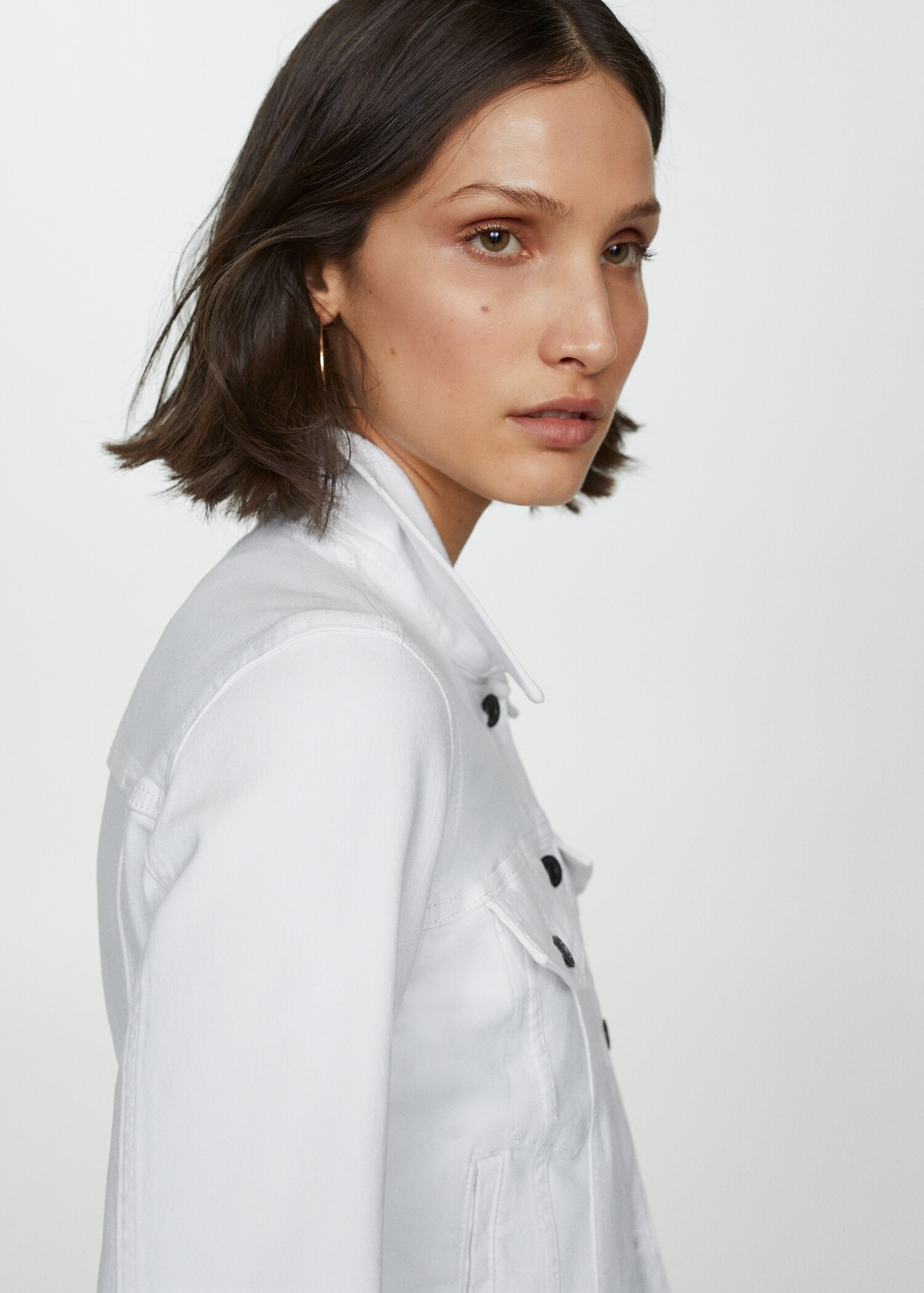 Blouson jean poches - Détail de l'article 1