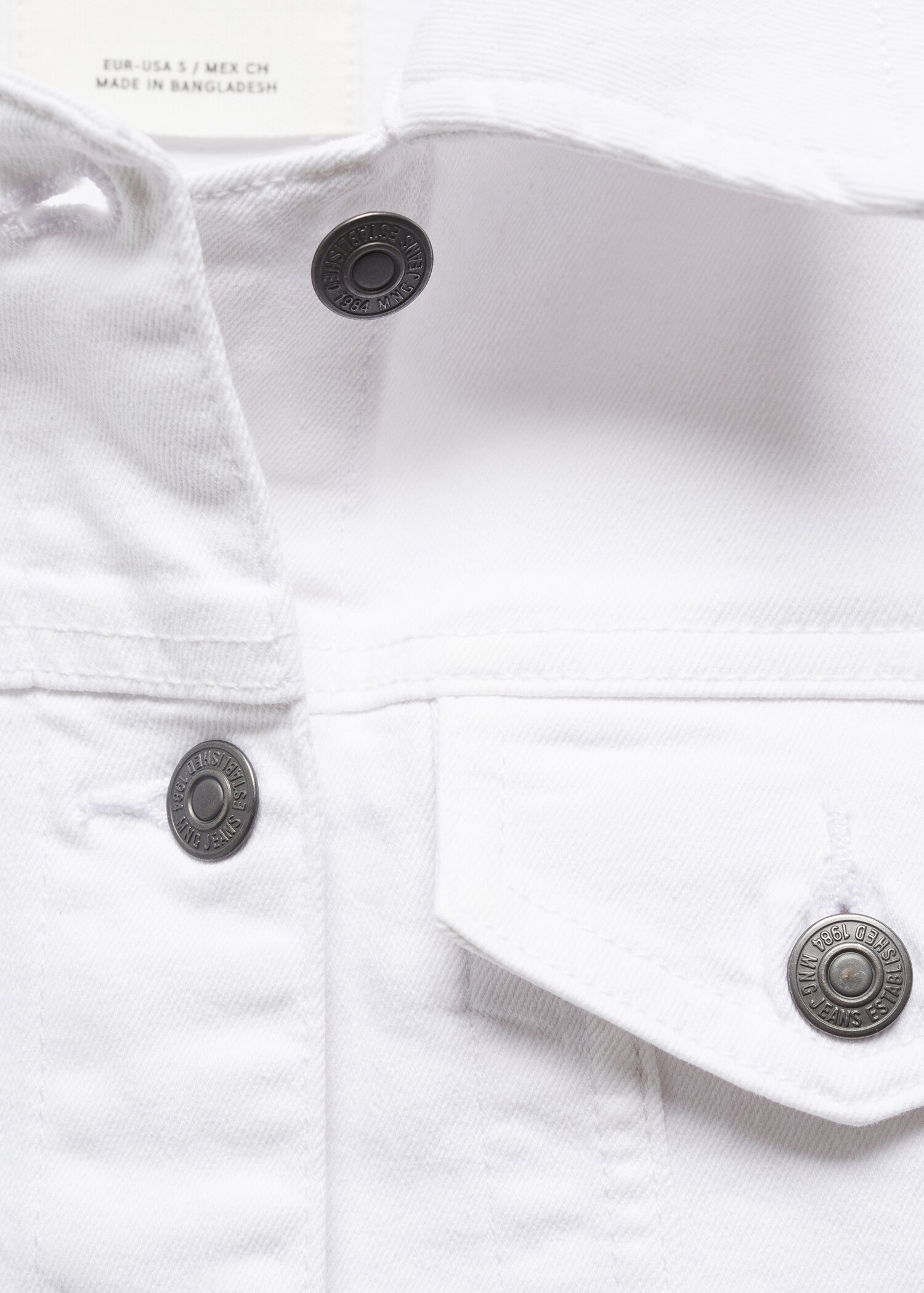 Blouson jean poches - Détail de l'article 8