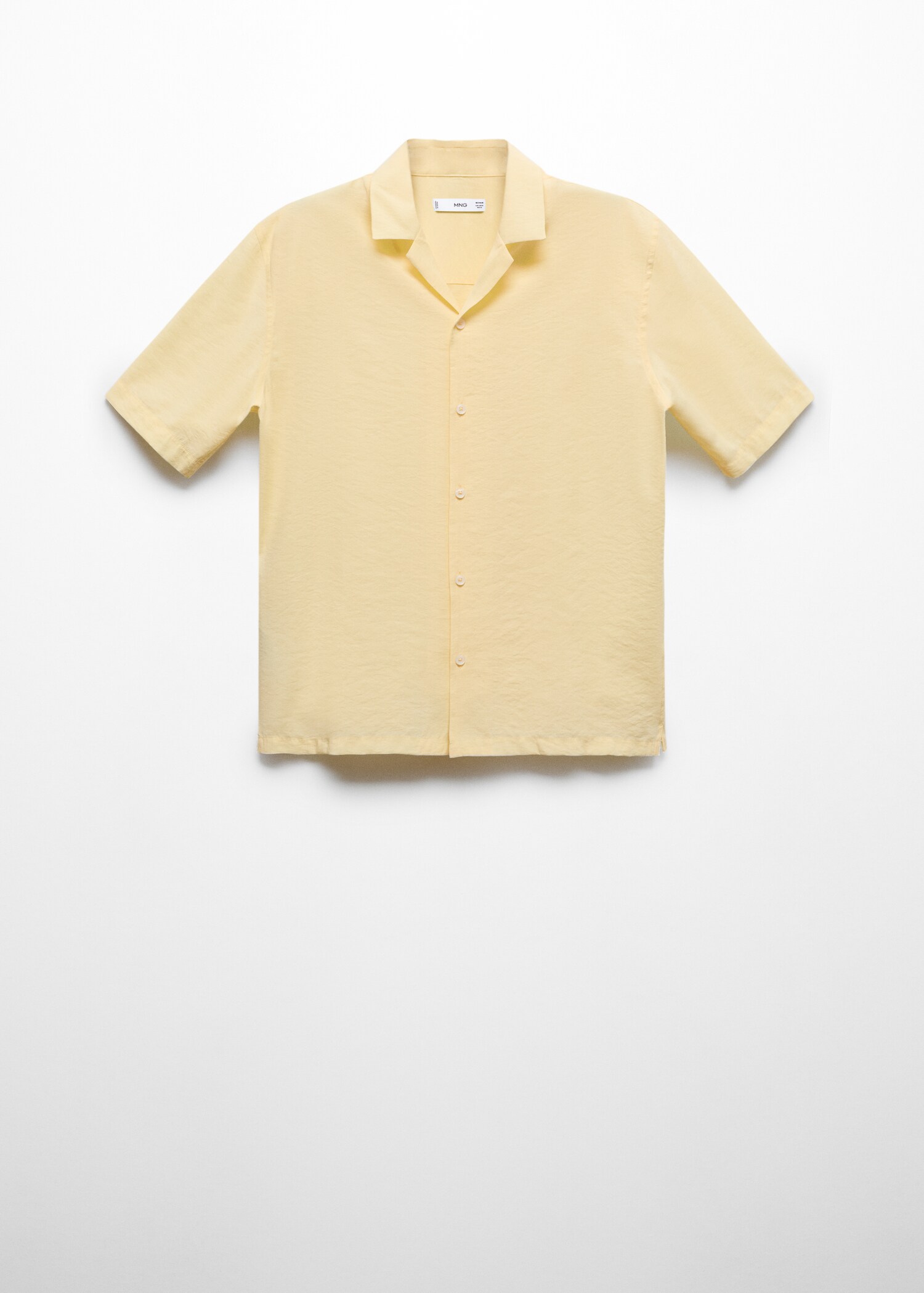 Chemise modal col bowling - Article sans modèle