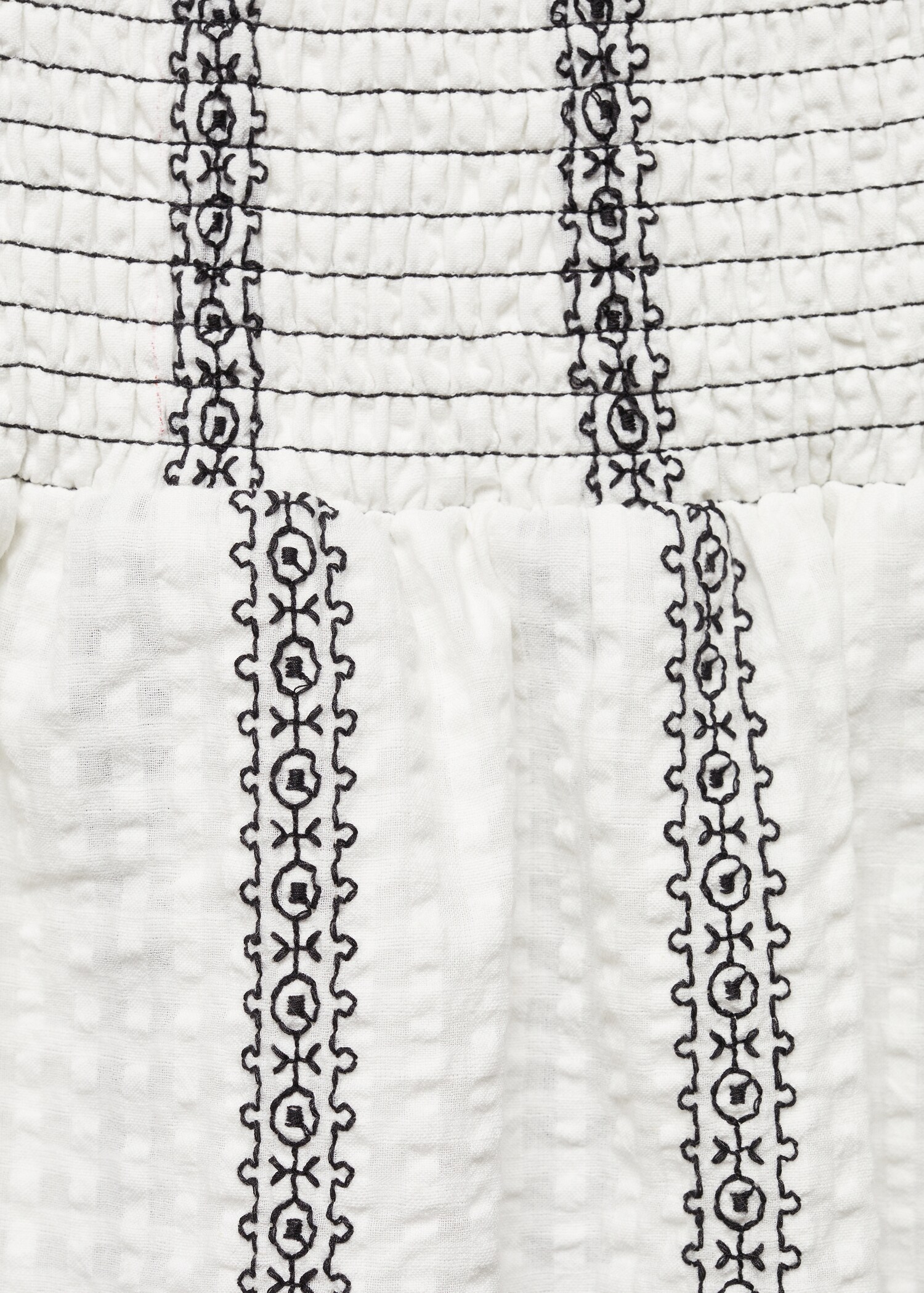 Ruffled cotton skirt - Details of the article 8