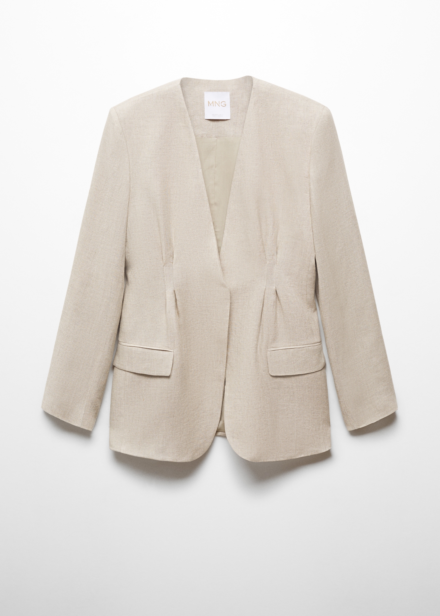 Veste costume 100 % lin - Article sans modèle