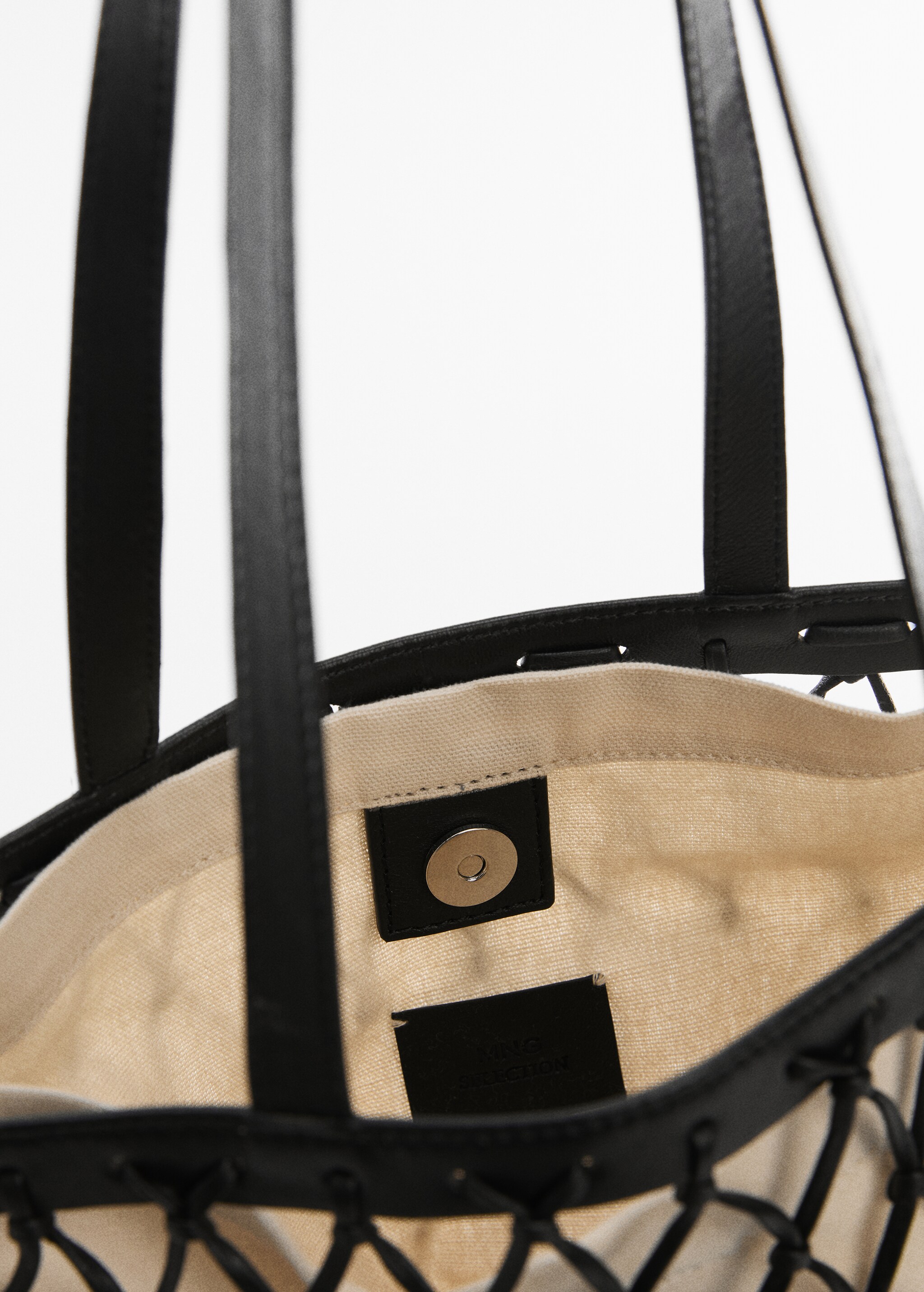 Leather shopper bag - Details of the article 1