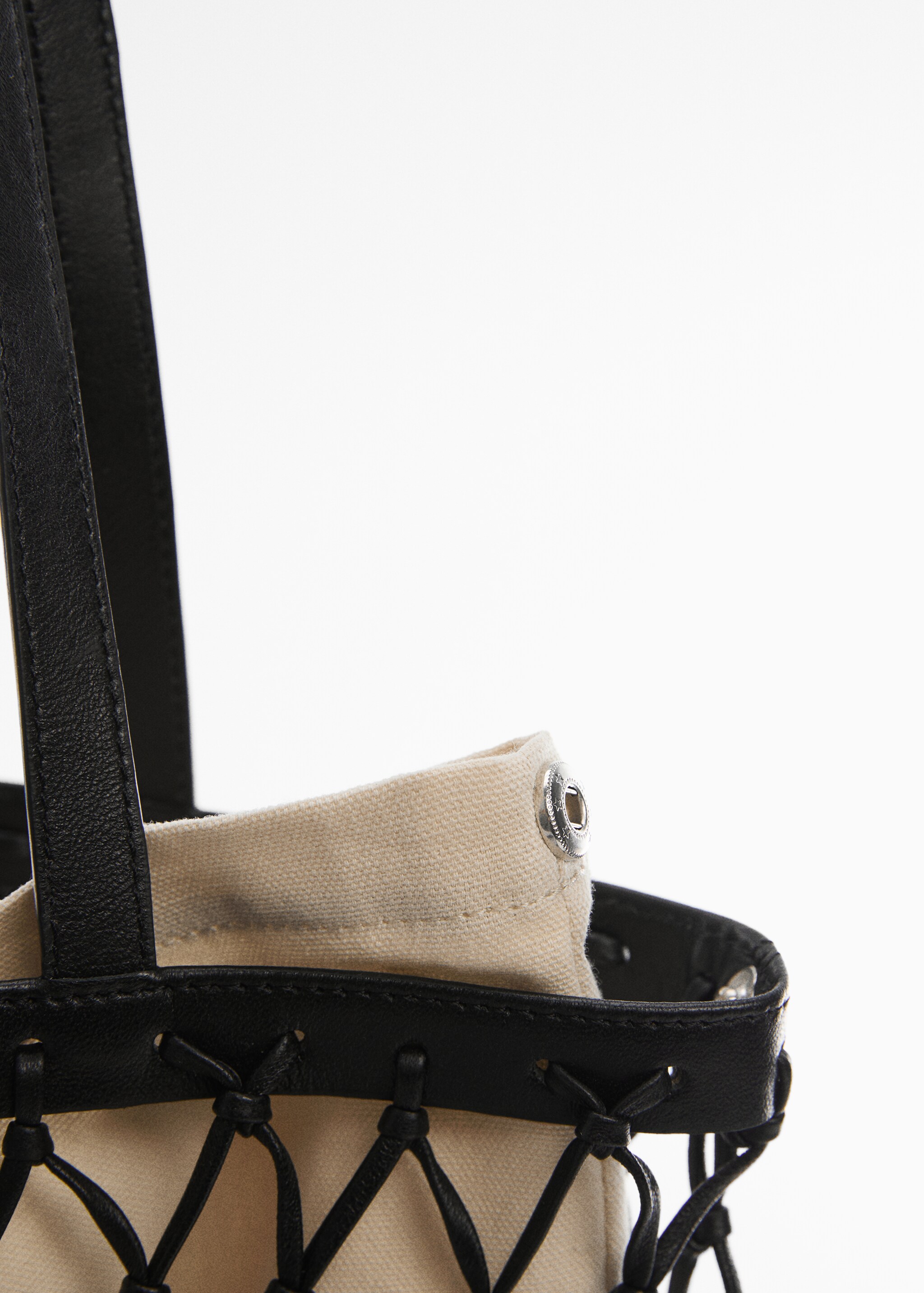Leather shopper bag - Details of the article 3