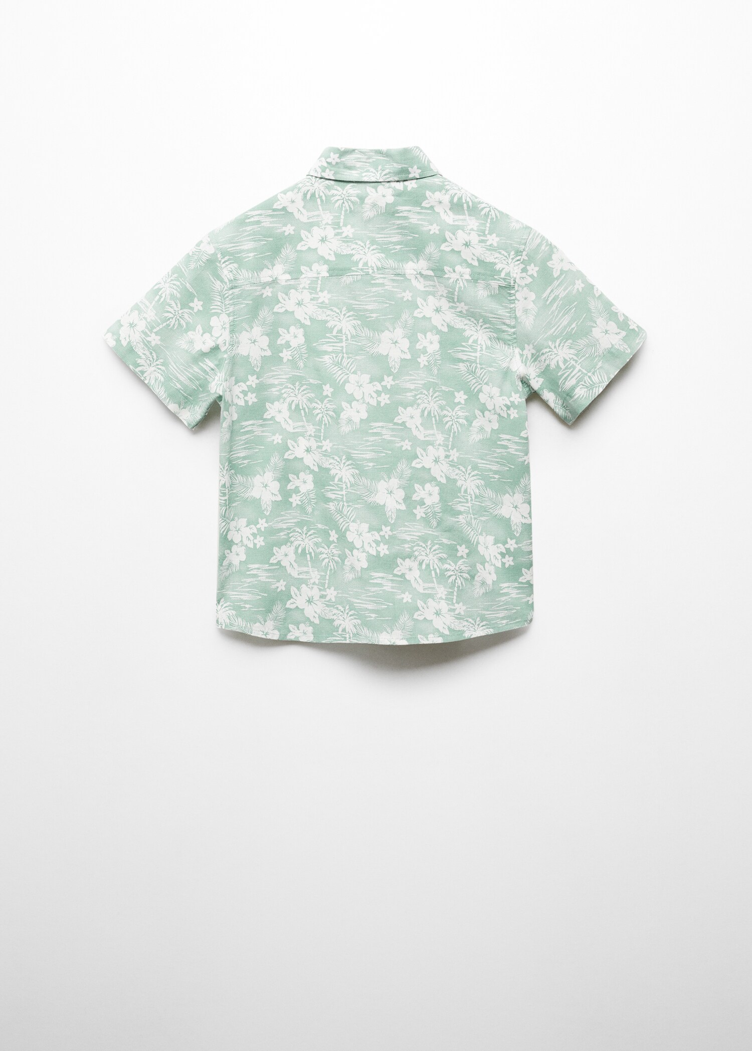 Camisa manga corta estampada - Reverso del artículo