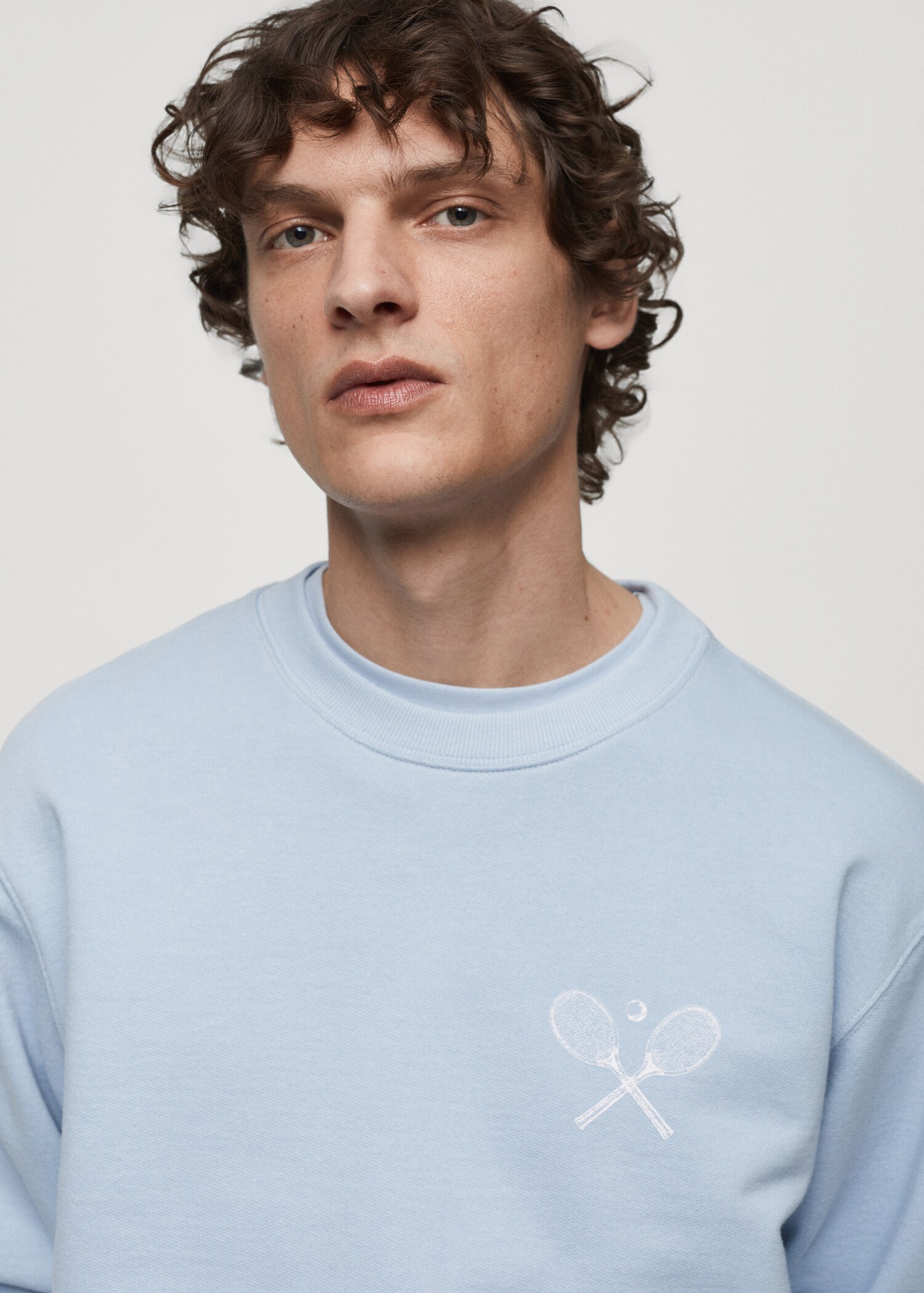 Sudadera algodón estampado - Detalle del artículo 1
