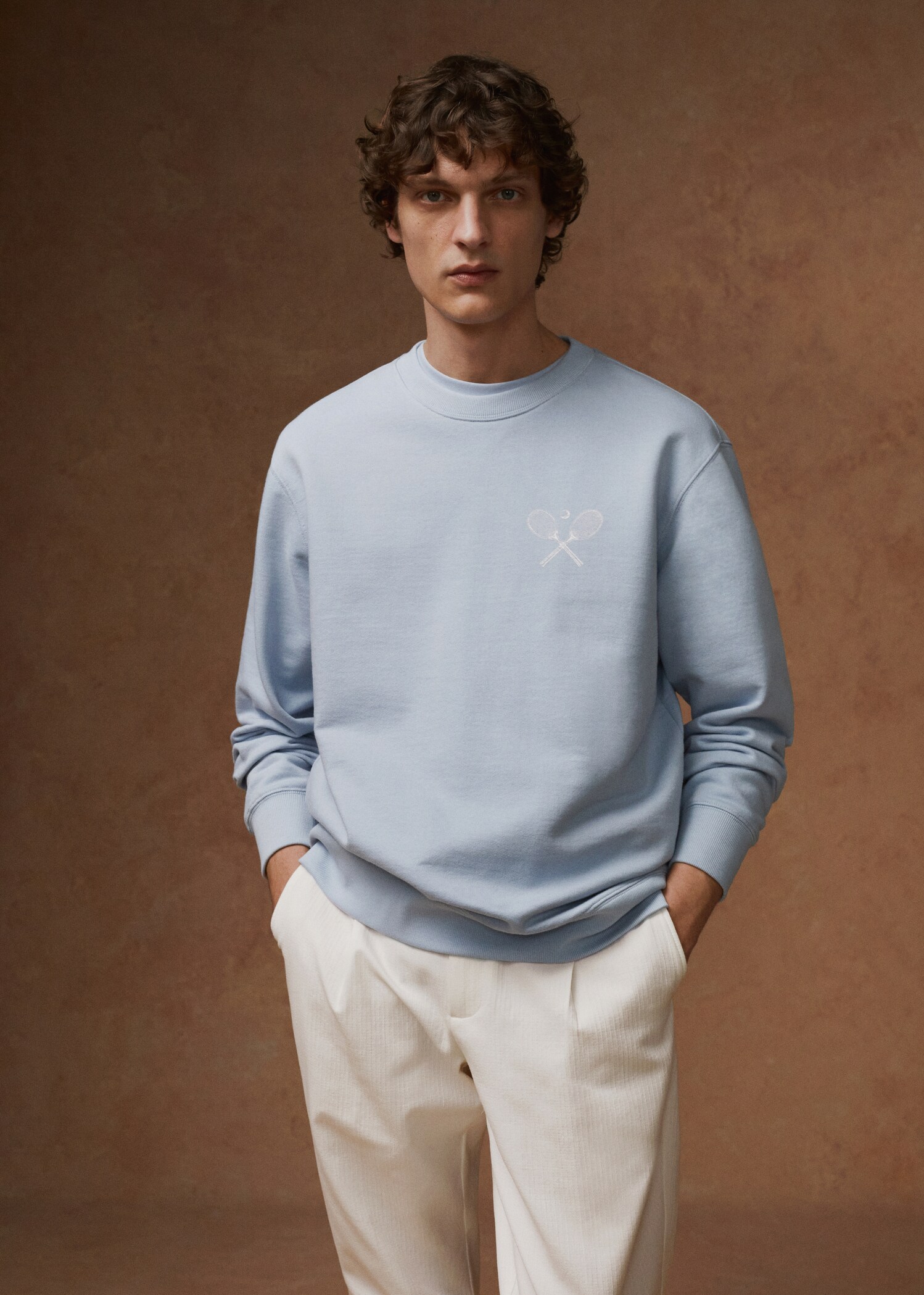 Sudadera algodón estampado - Detalle del artículo 5