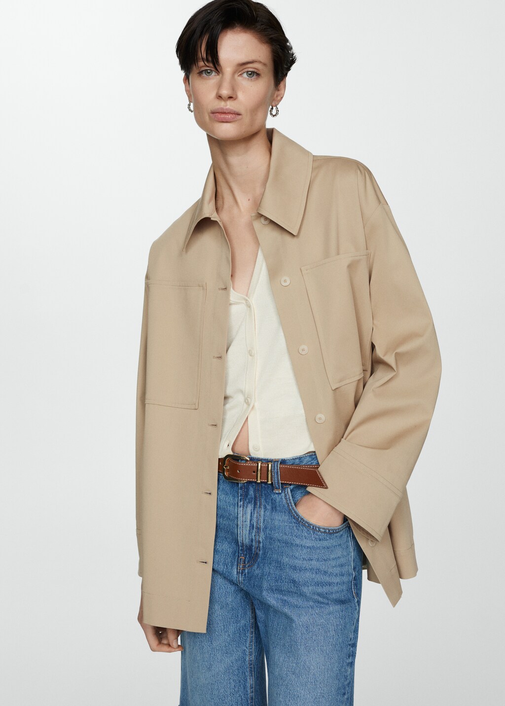 Sobrecamisas mango mujer sale