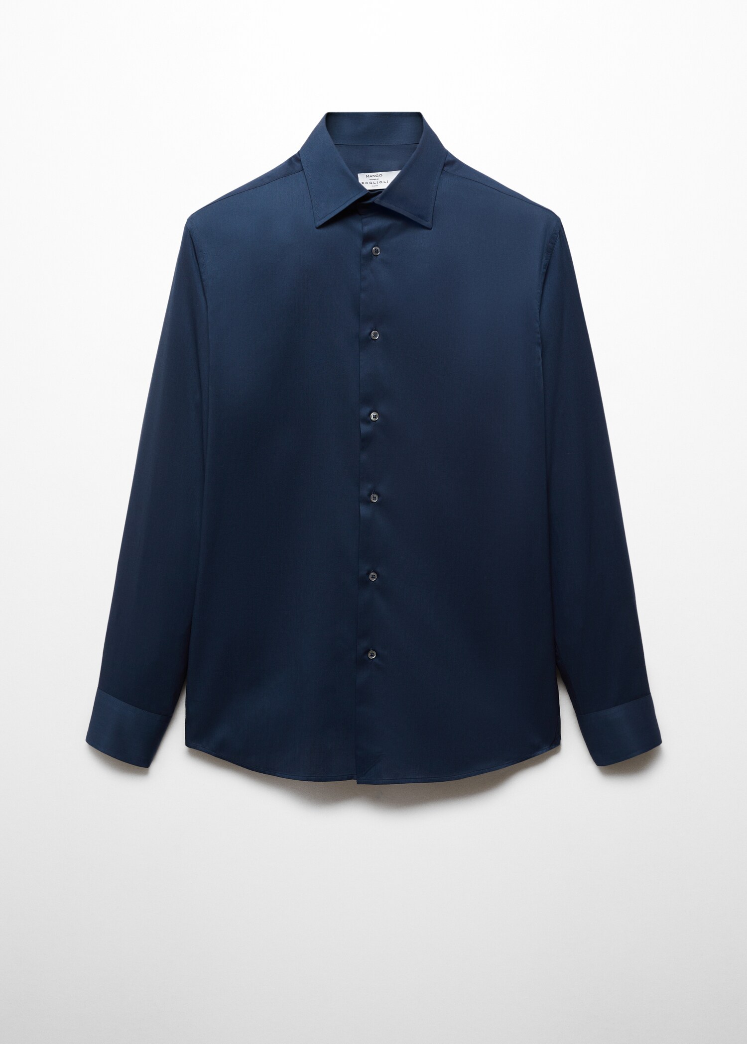 Slim-fit Tencel cotton shirt - Article without model