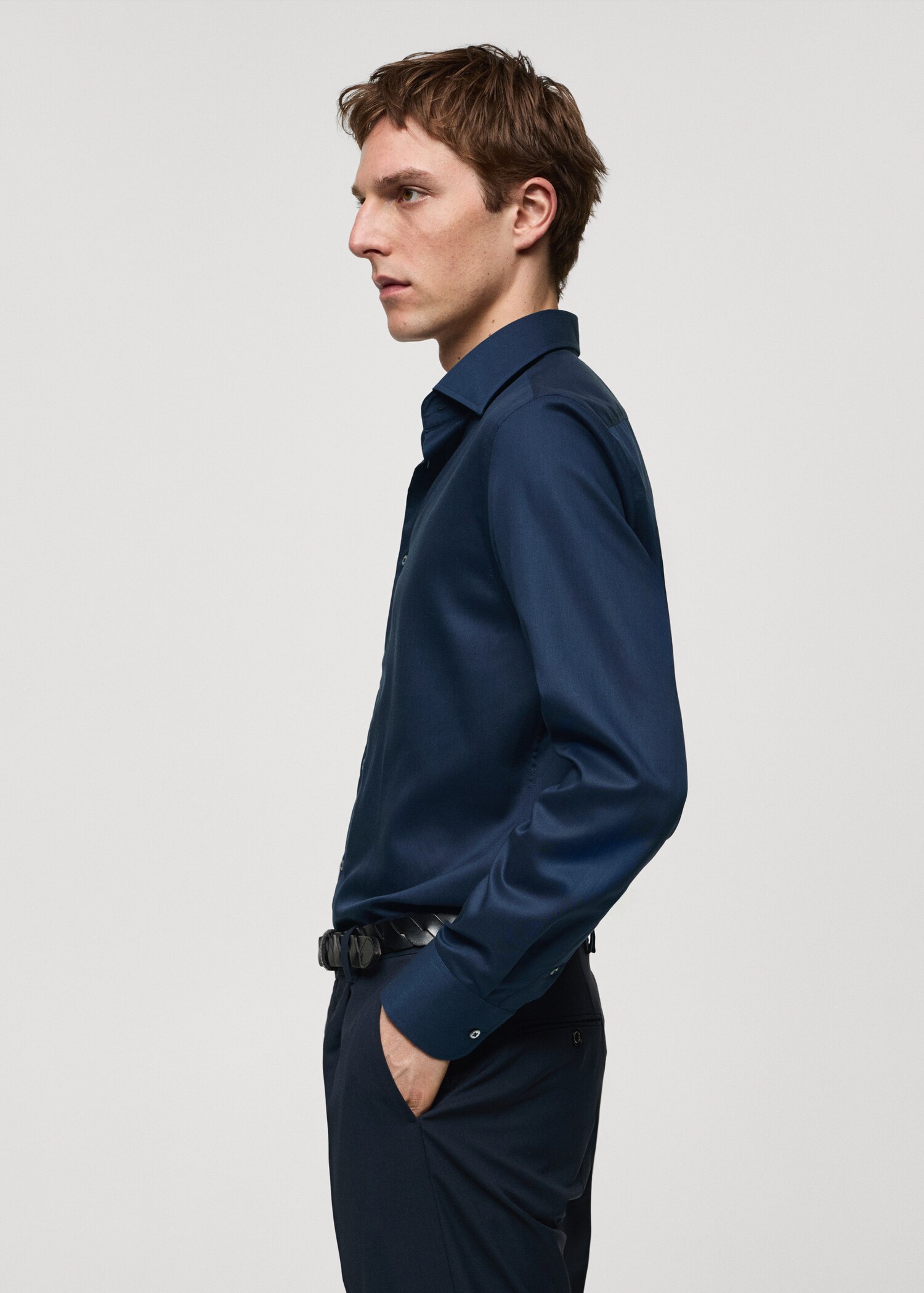 Chemise slim-fit coton Tencel - Détail de l'article 2
