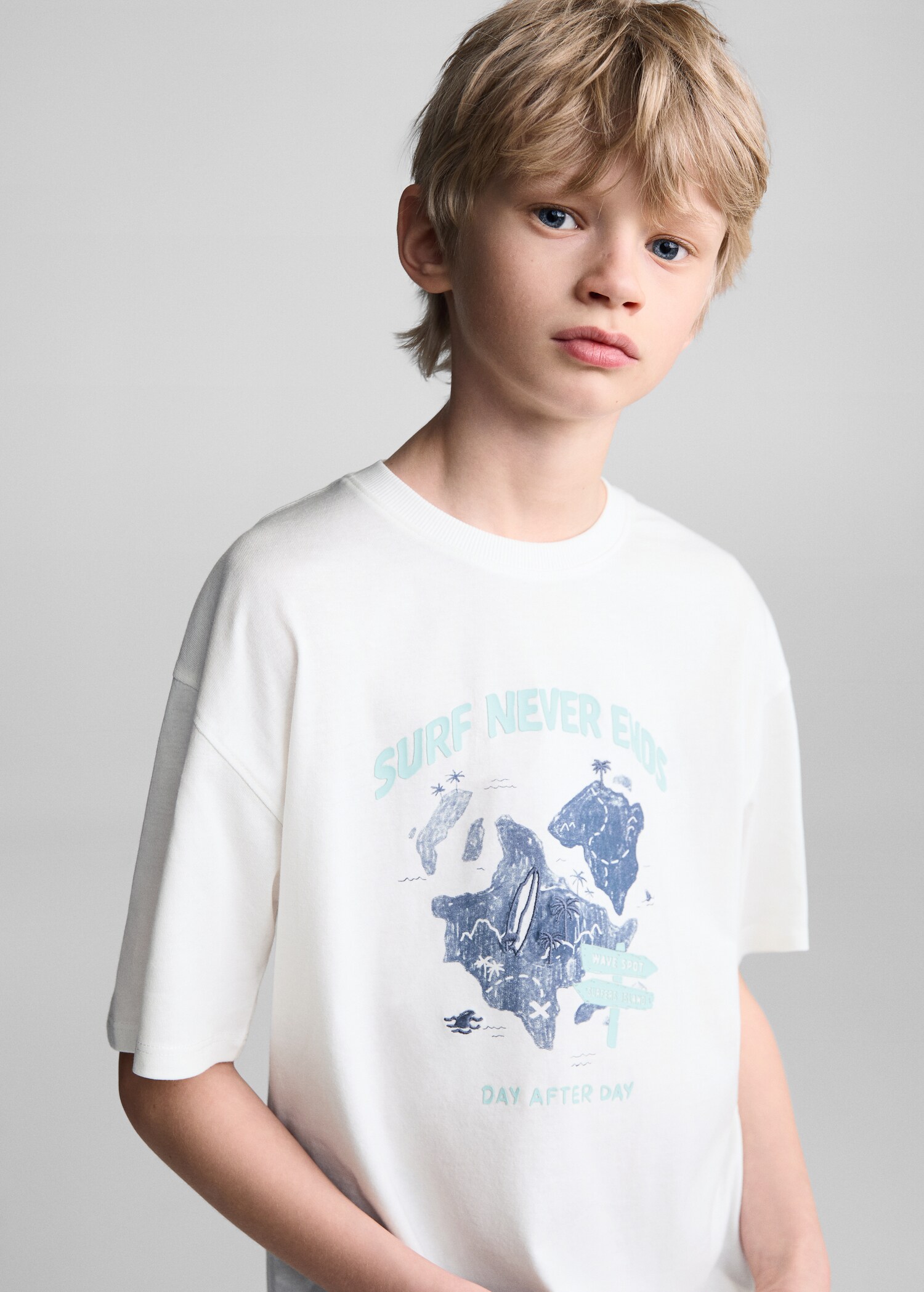 T-shirt coton imprimé - Détail de l'article 1