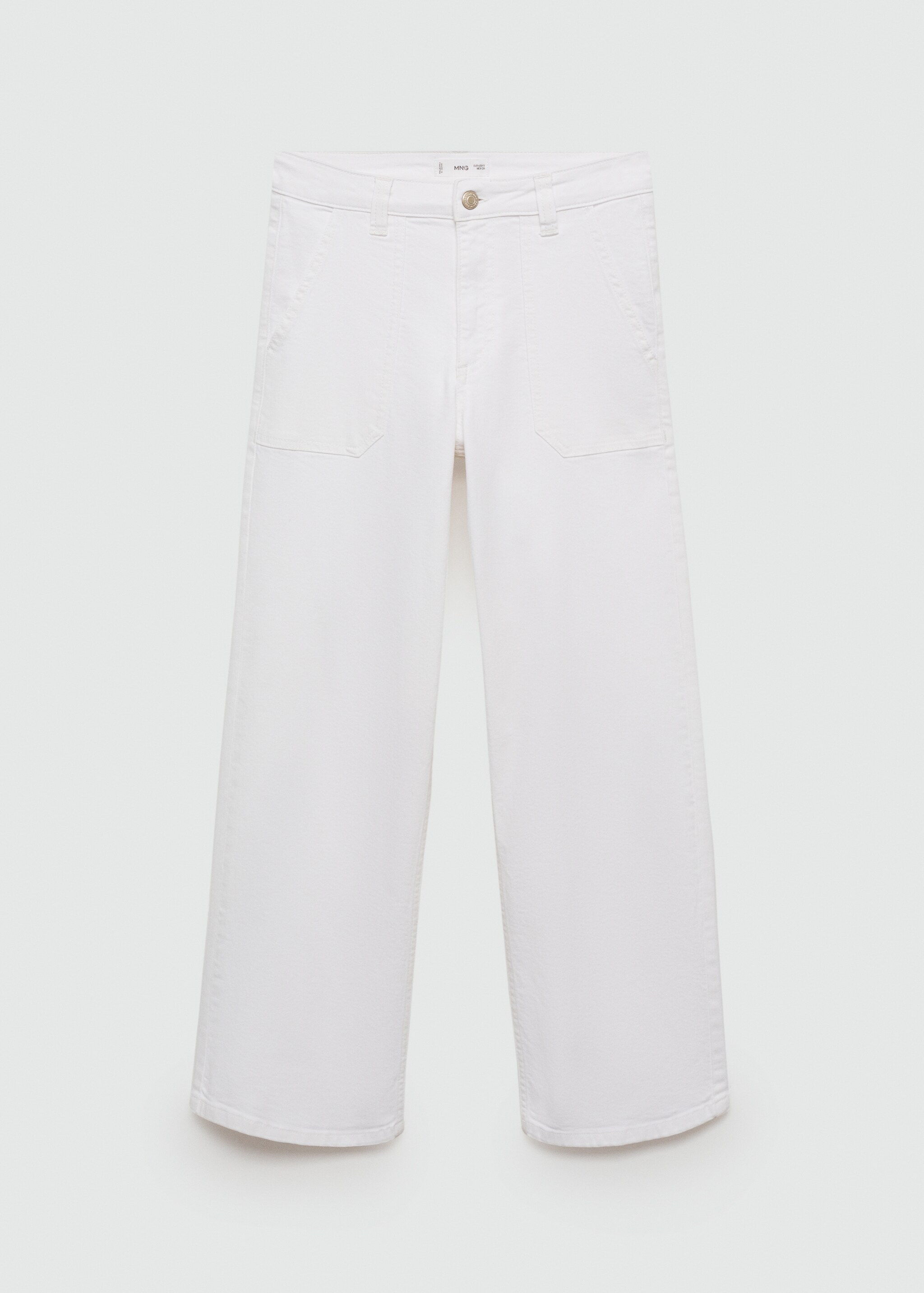 Mid waist culotte jeans - Article without model