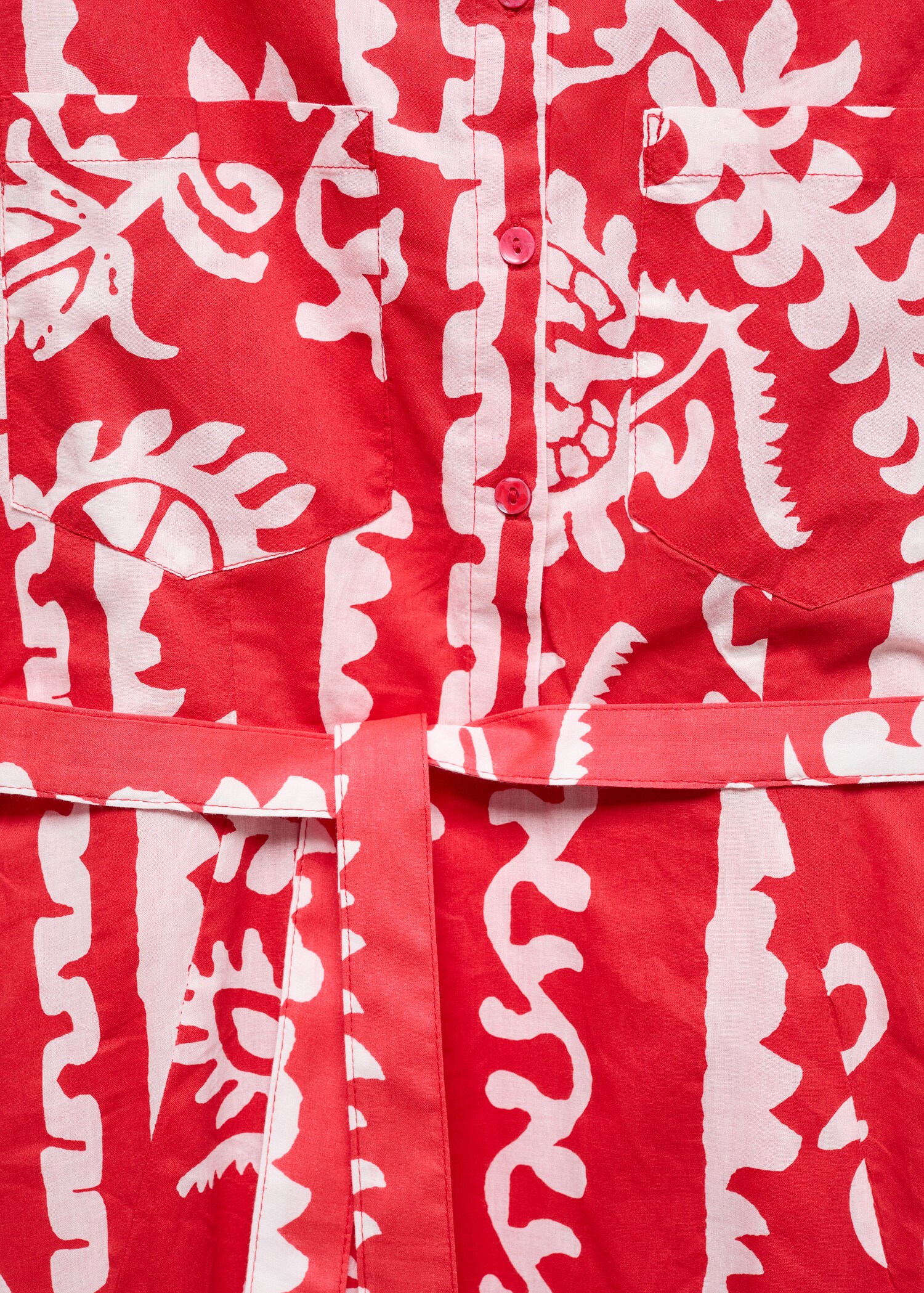Printed bow dress - Details of the article 8