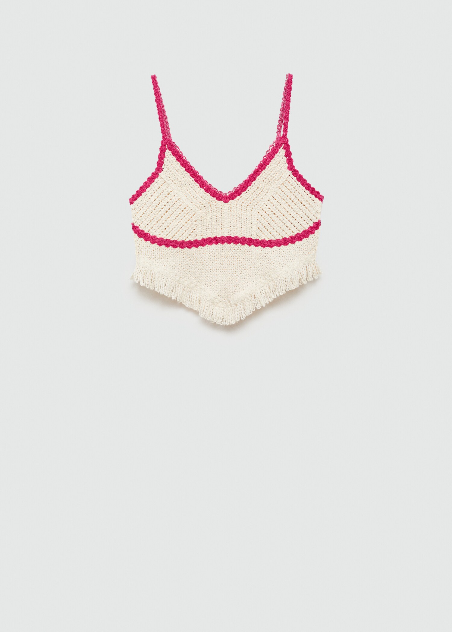 Fringe crochet top - Article without model