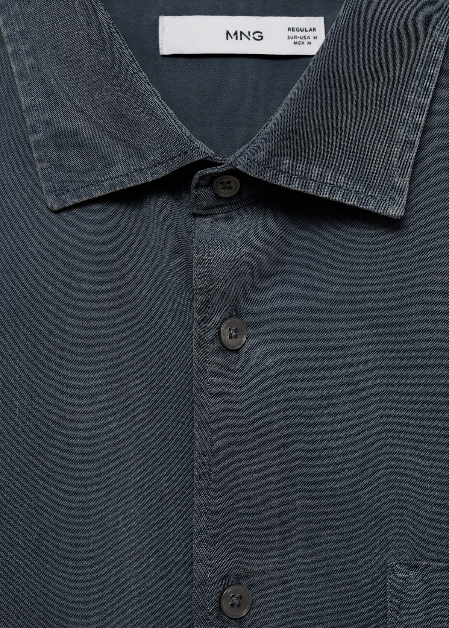 Camisa regular fit de 100% tencel - Pormenor do artigo 8