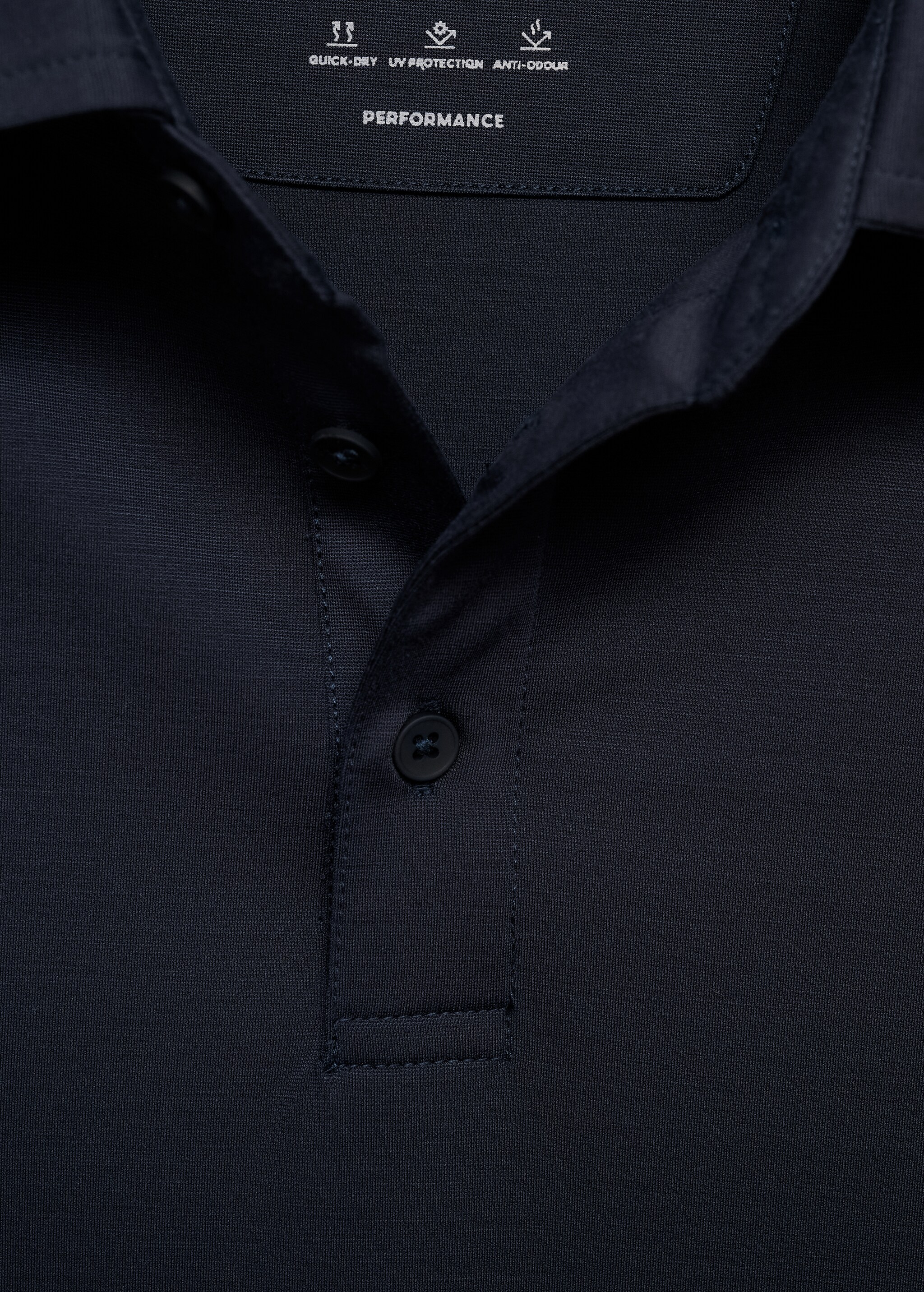 Slim-fit quick-drying polo shirt - Details of the article 8