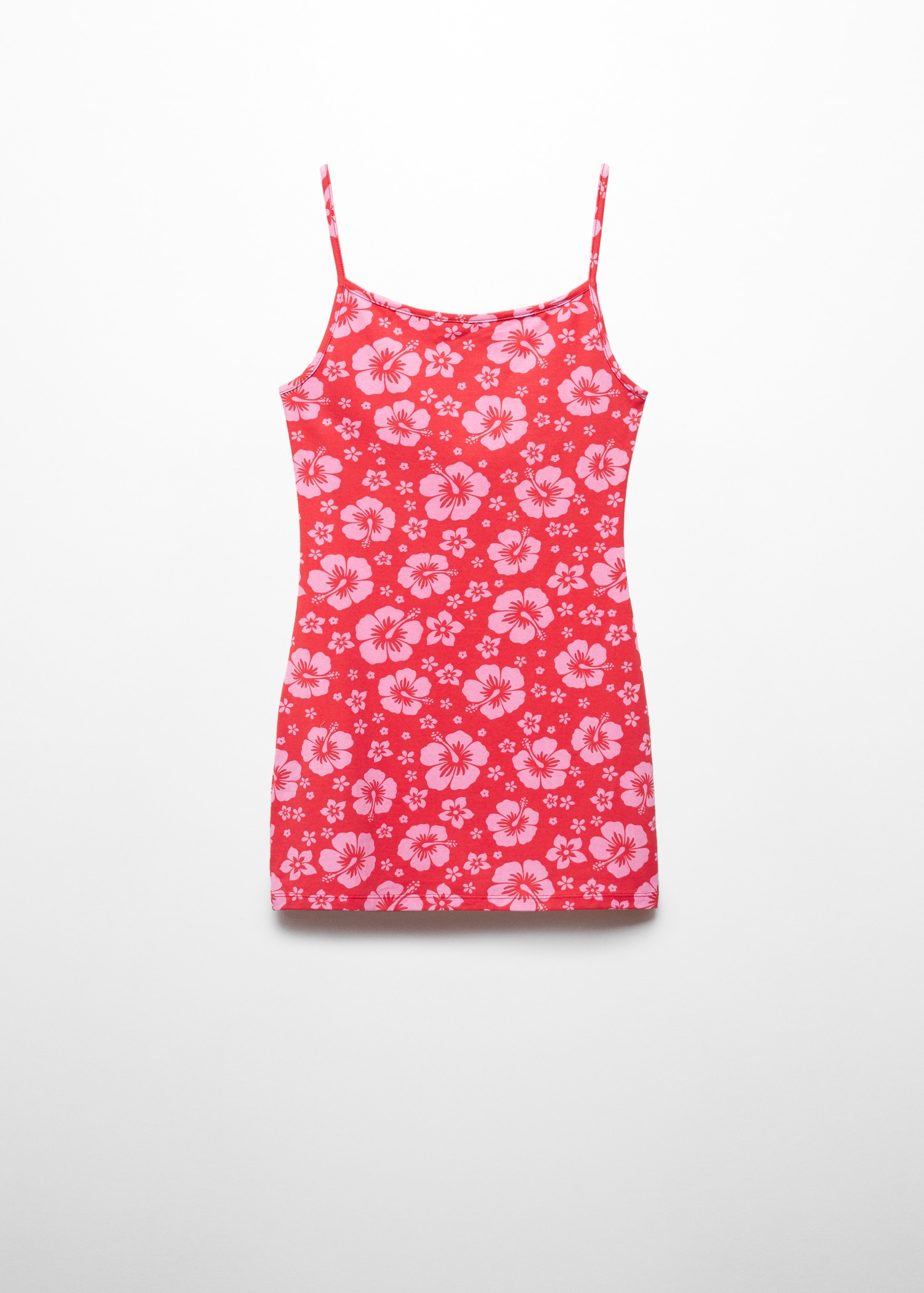 Vestido corto flores - Artículo sin modelo