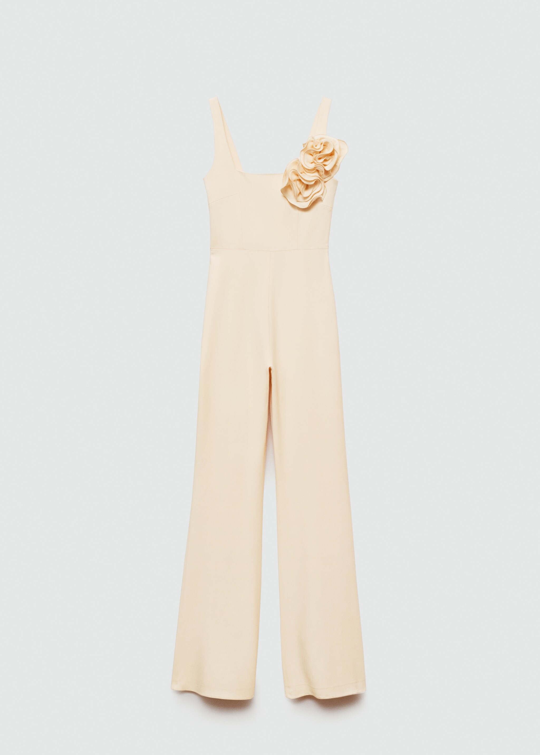 Maxi-flower flared jumpsuit - Article without model