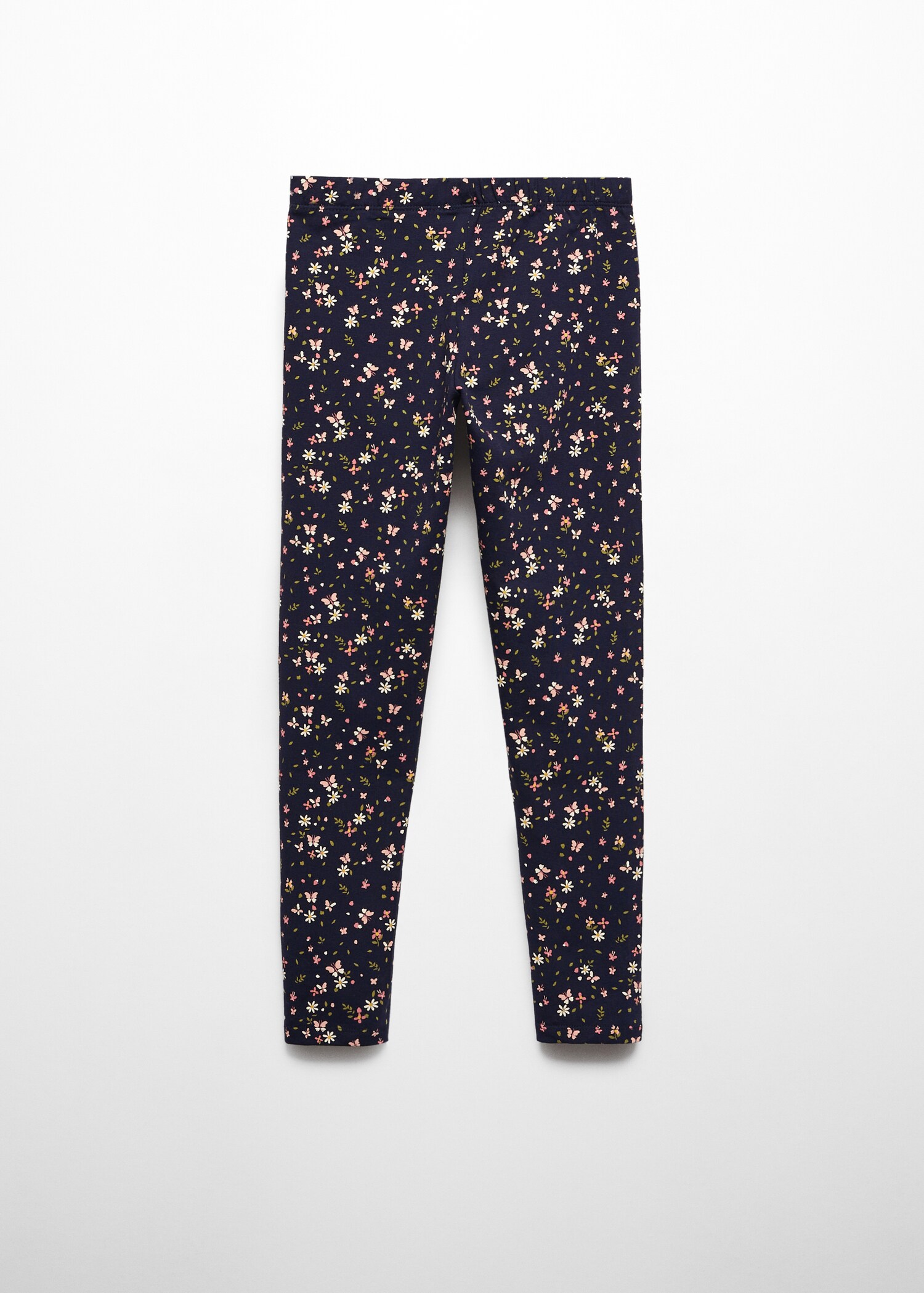 Pamučne leggings s printom - Stražnji dio artikla