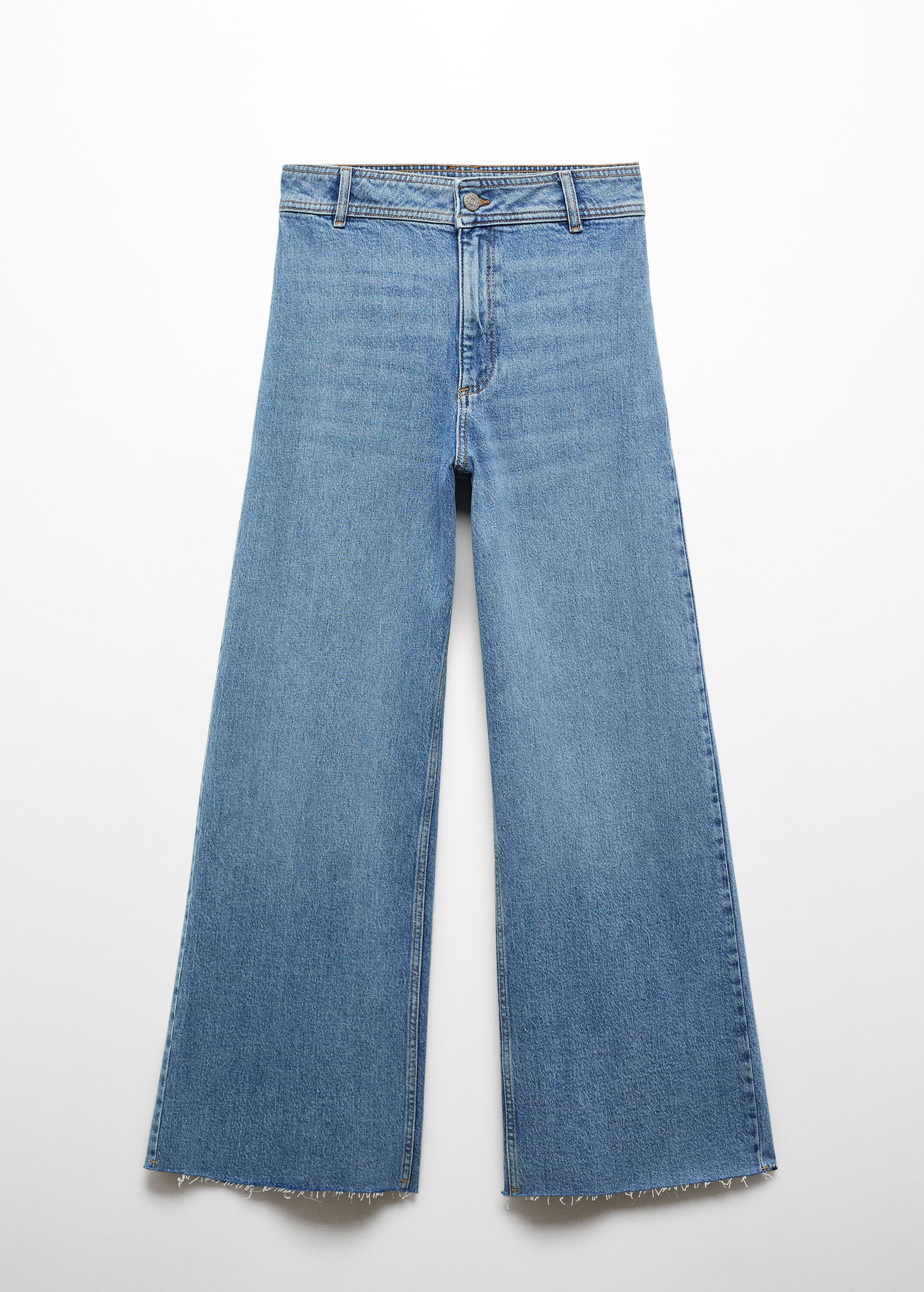 Jeans Catherin culotte tiro alto - Artículo sin modelo