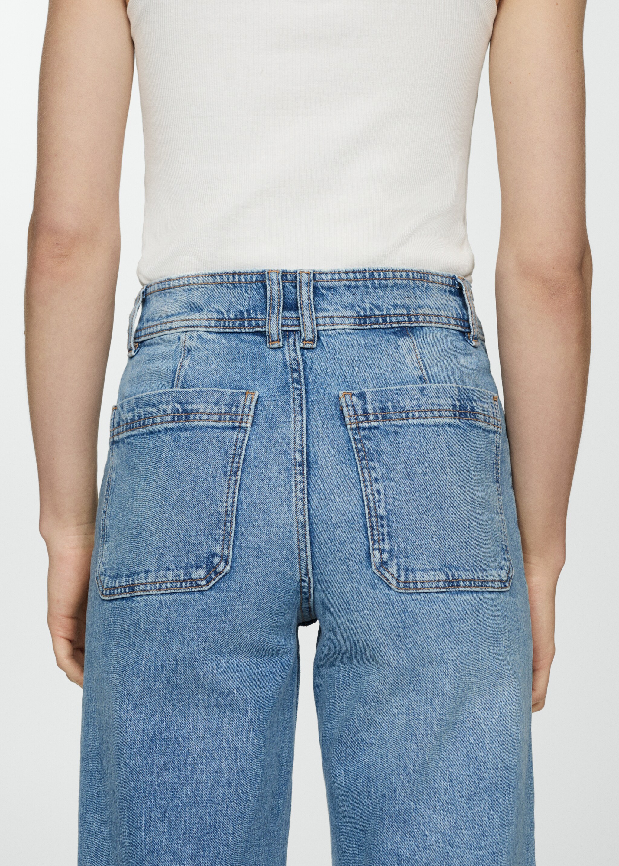Jeans Catherin culotte tiro alto - Detalle del artículo 6