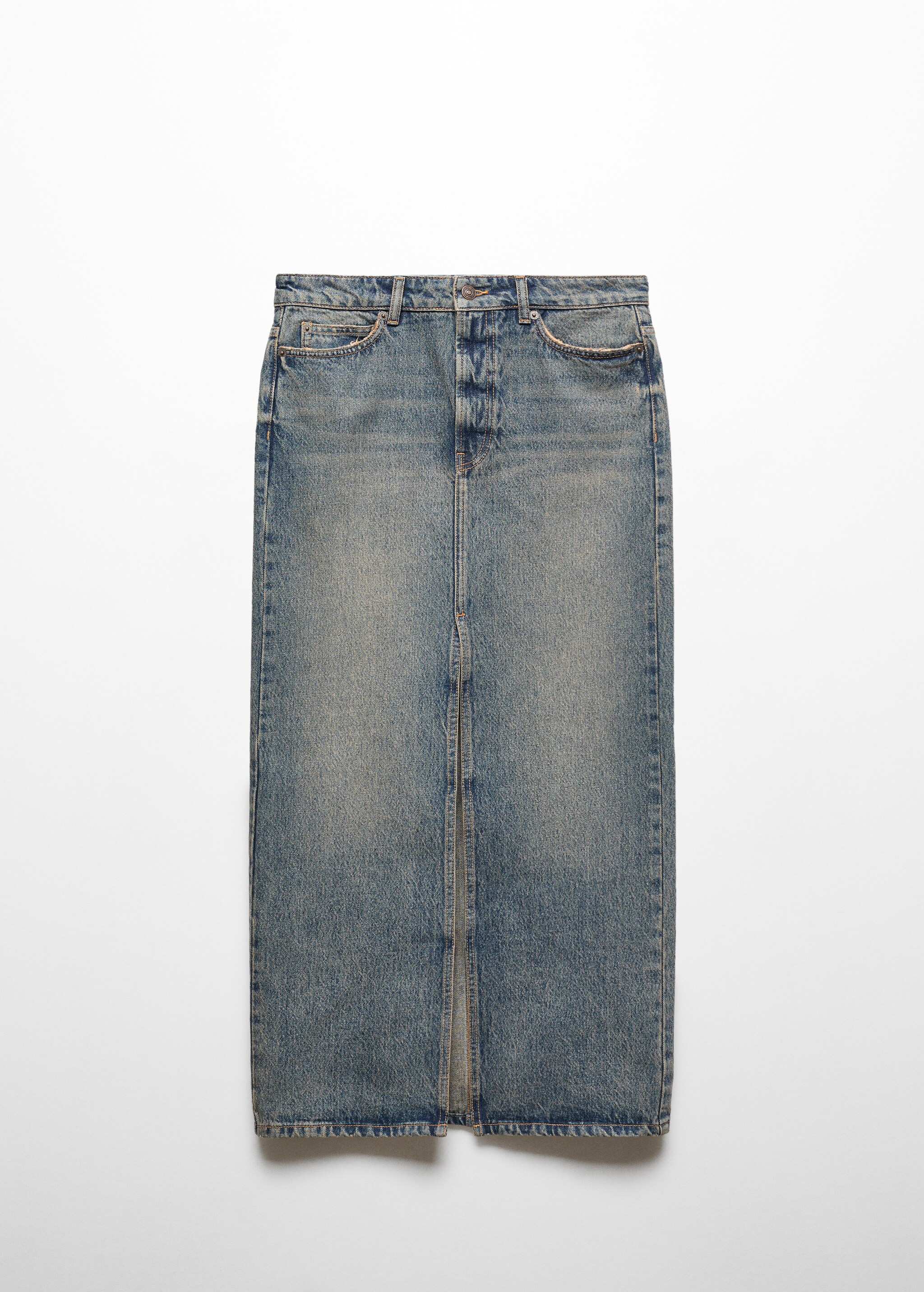 Gonna lunga jeans - Articolo senza modello