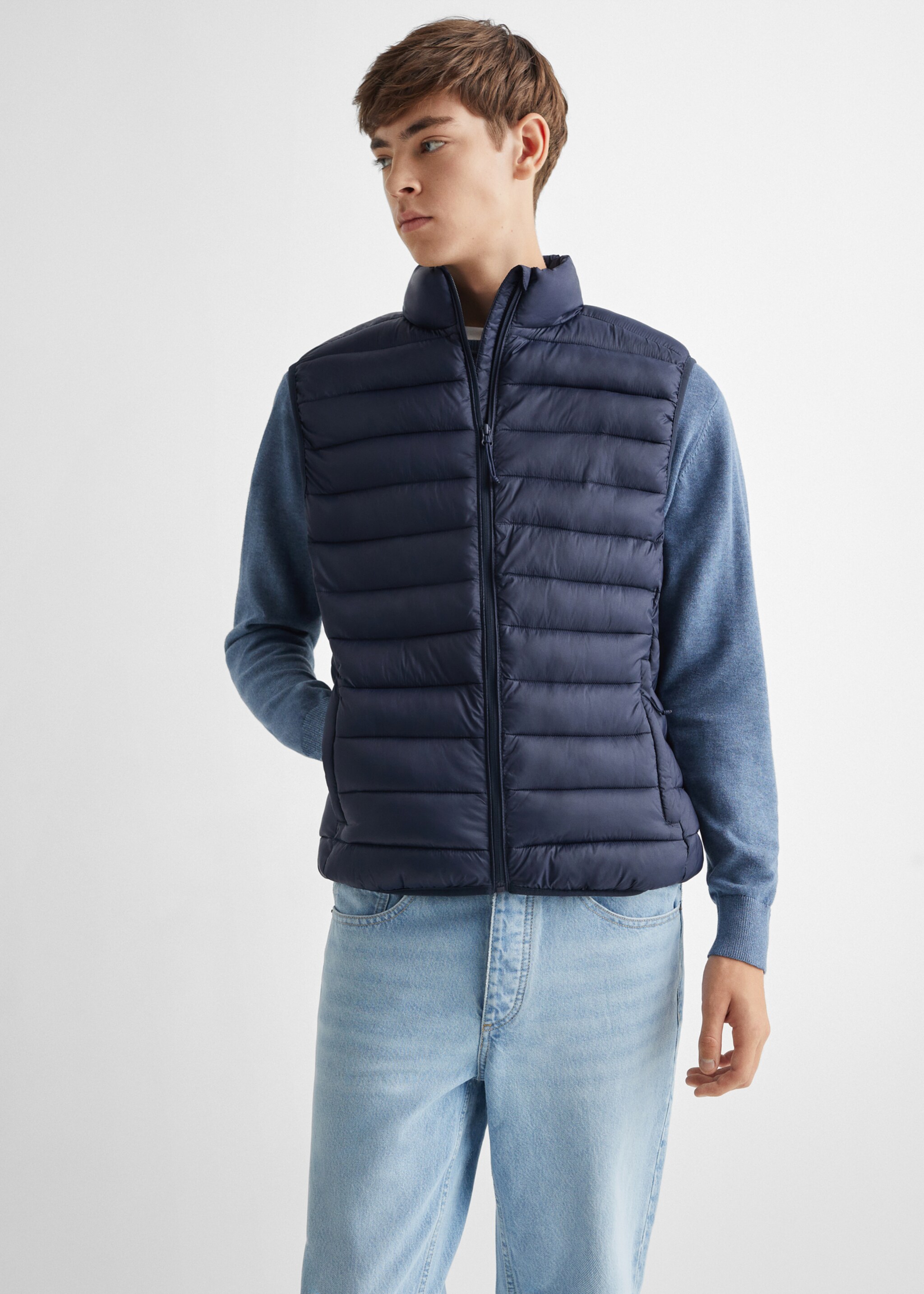 Quilted gilet - Medium plane