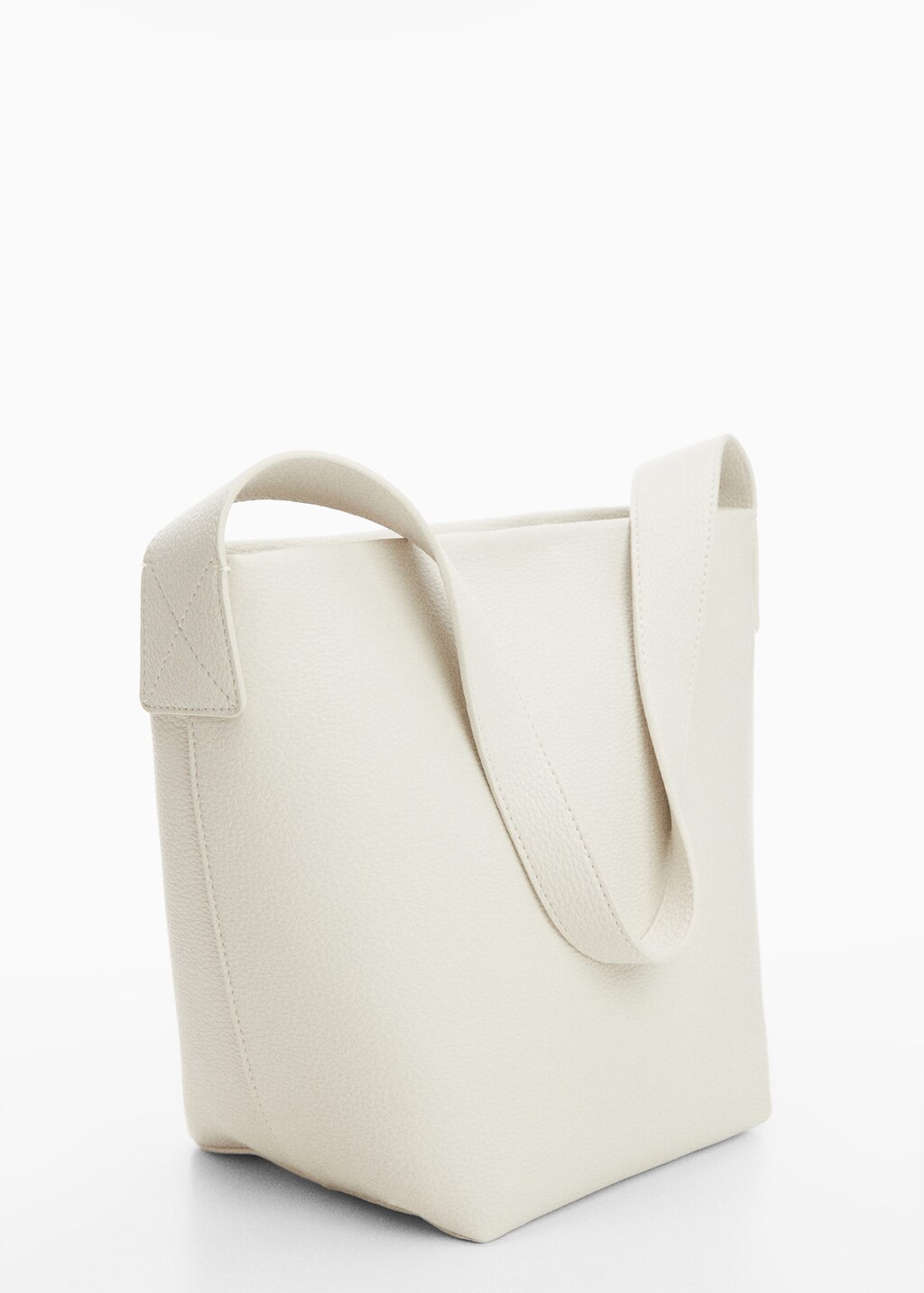 French connection mottled online leather tote bag
