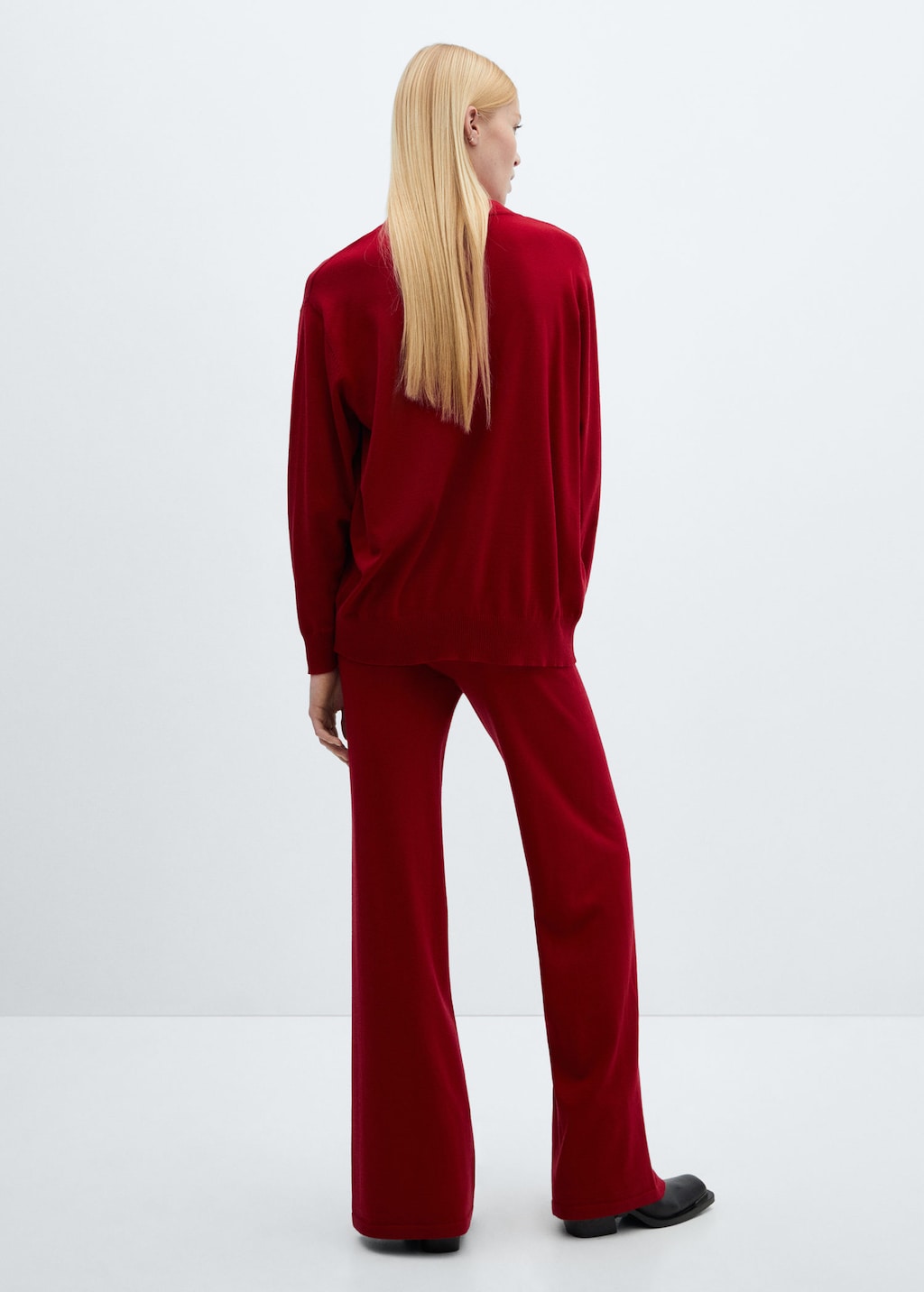 Velvet jumpsuit mango deals