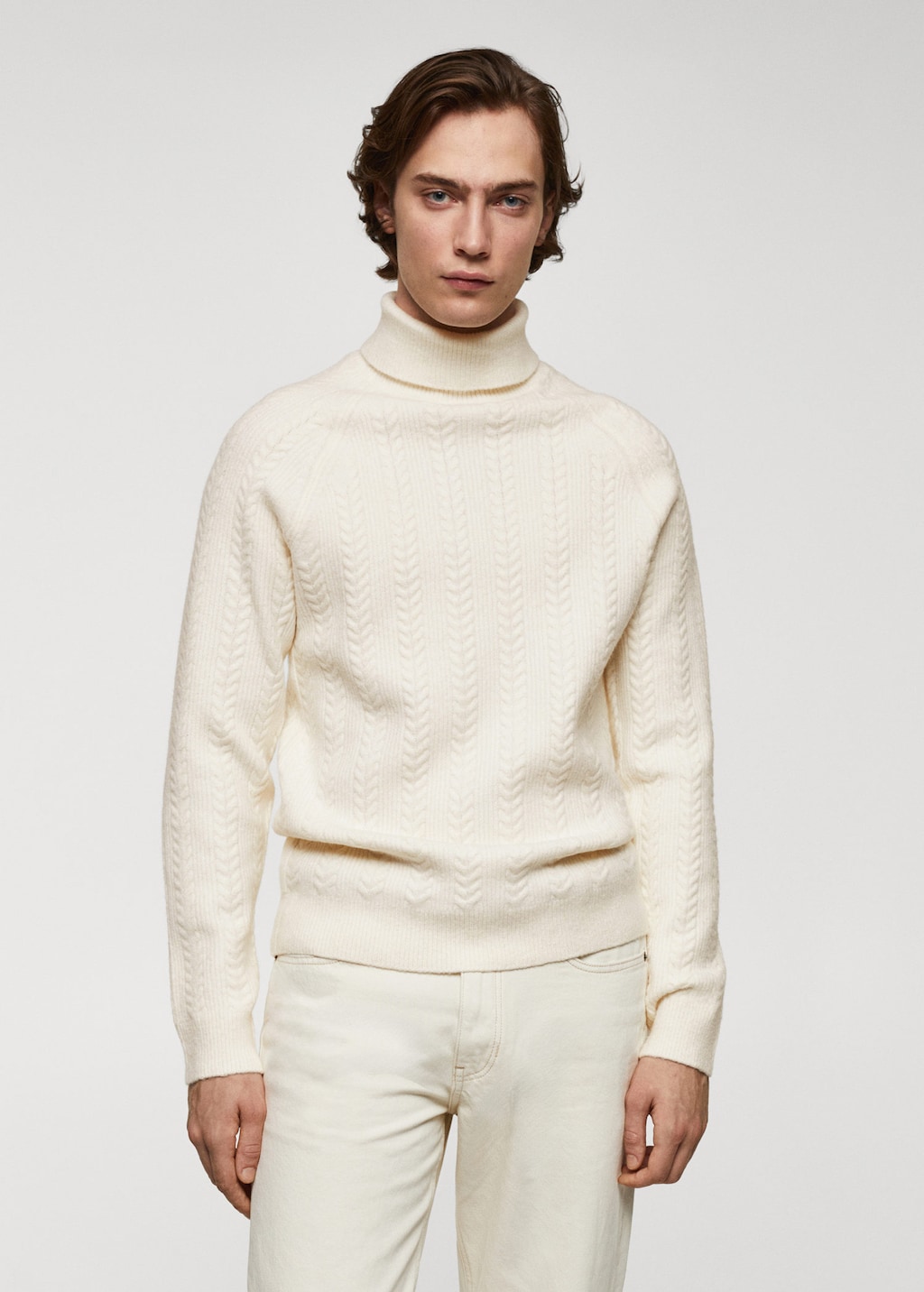 Mango clearance turtleneck sweater