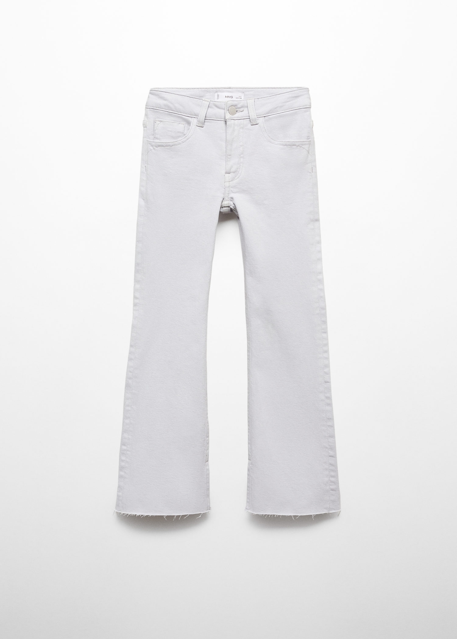 Flared jeans with pocket