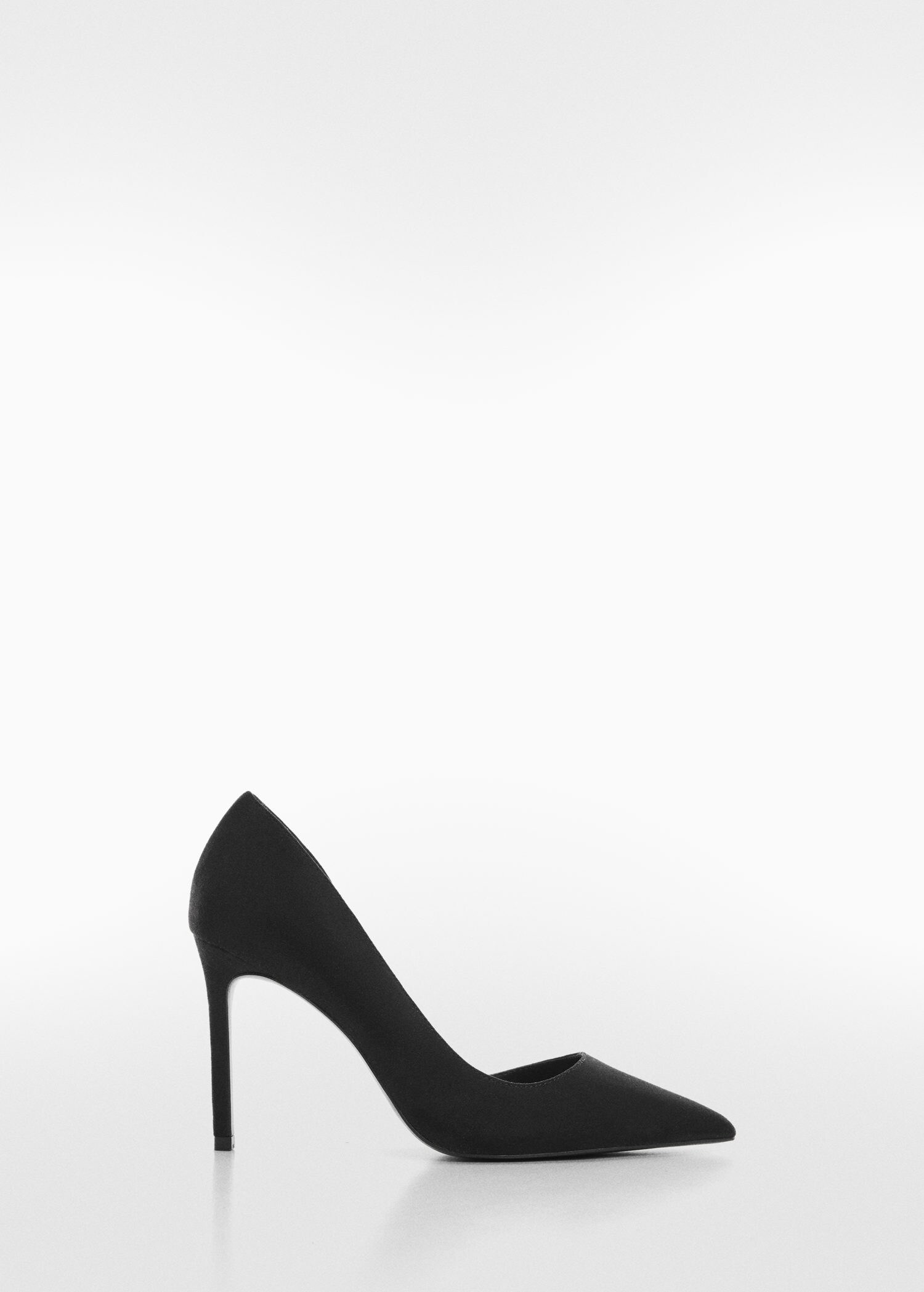 Women's Black High Heel Shoes Sexy Peep Toe Slip Pumps - Temu