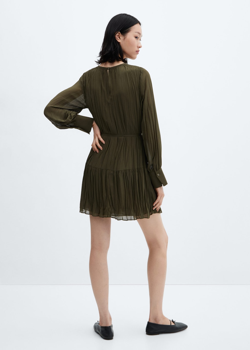 Mango short cheap dress