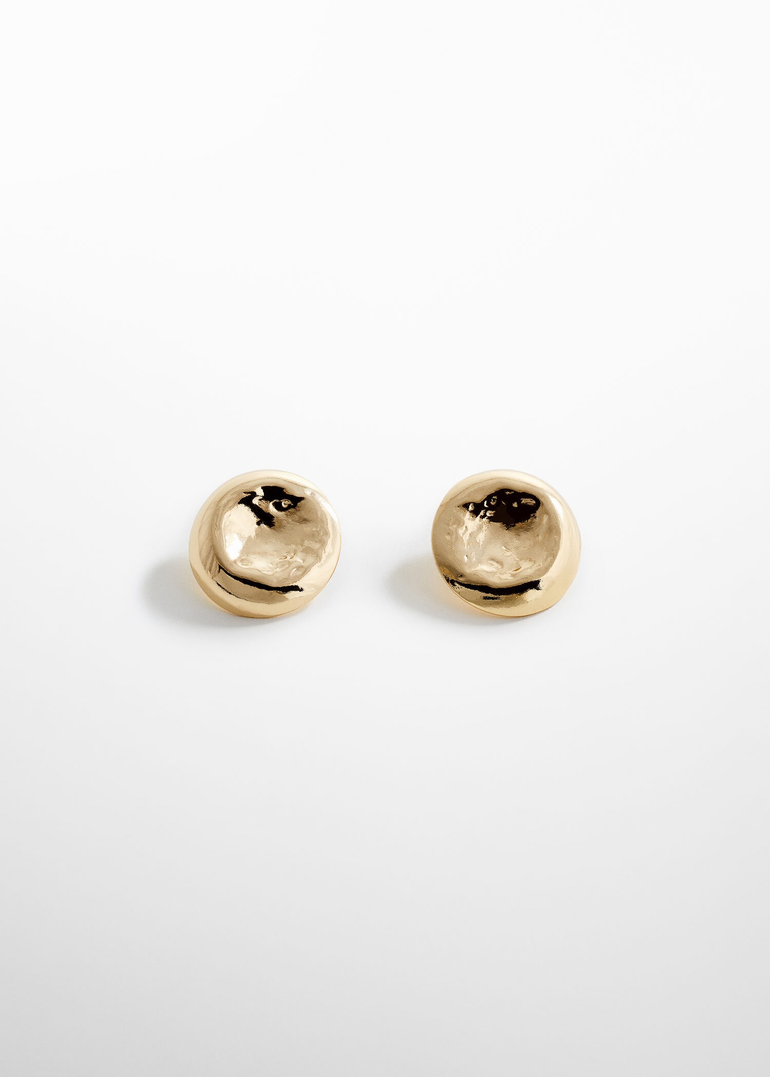 0.02ct Pavé Round Diamonds in 14K Gold Mini Crescent Moon Stud Earring –  Emanuel Jewelry Design