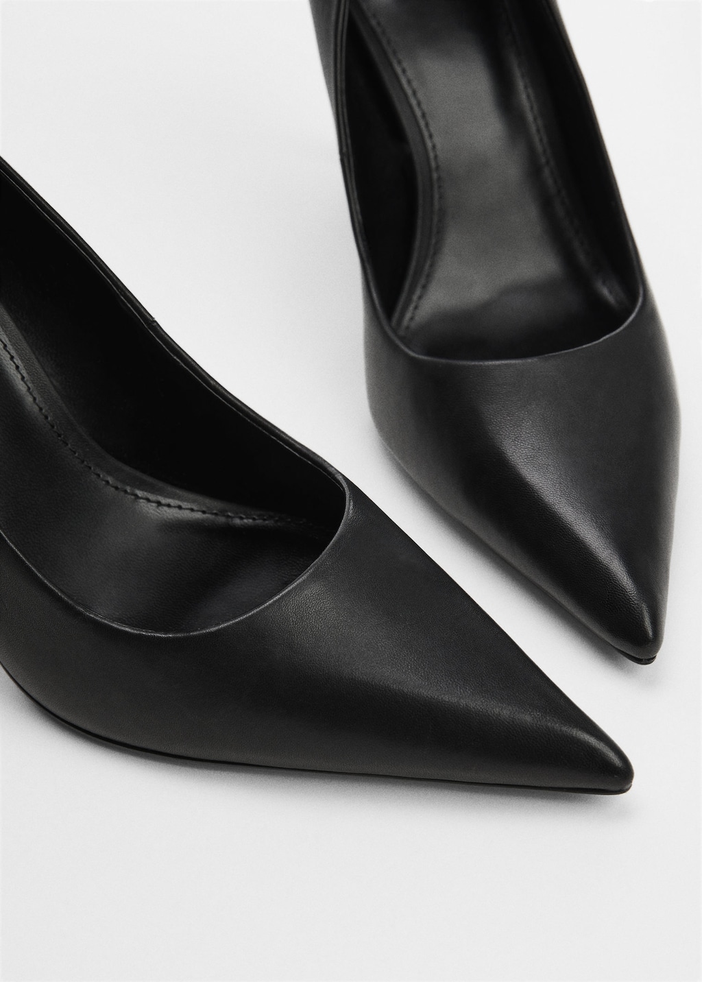 Mango heel leather clearance shoes