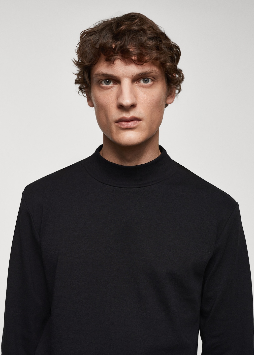 Perkins neck long-sleeved t-shirt